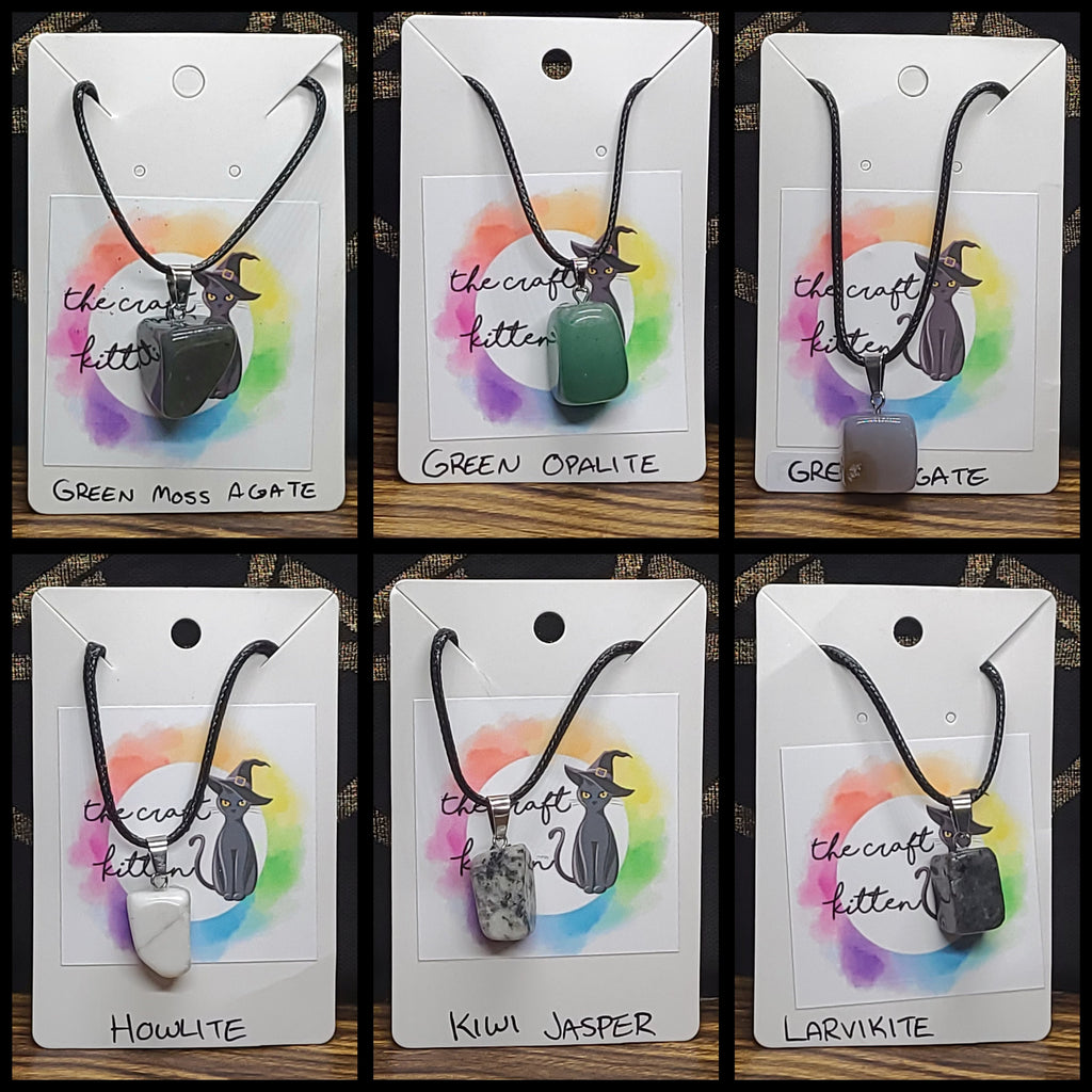 Tumble Crystal Necklaces