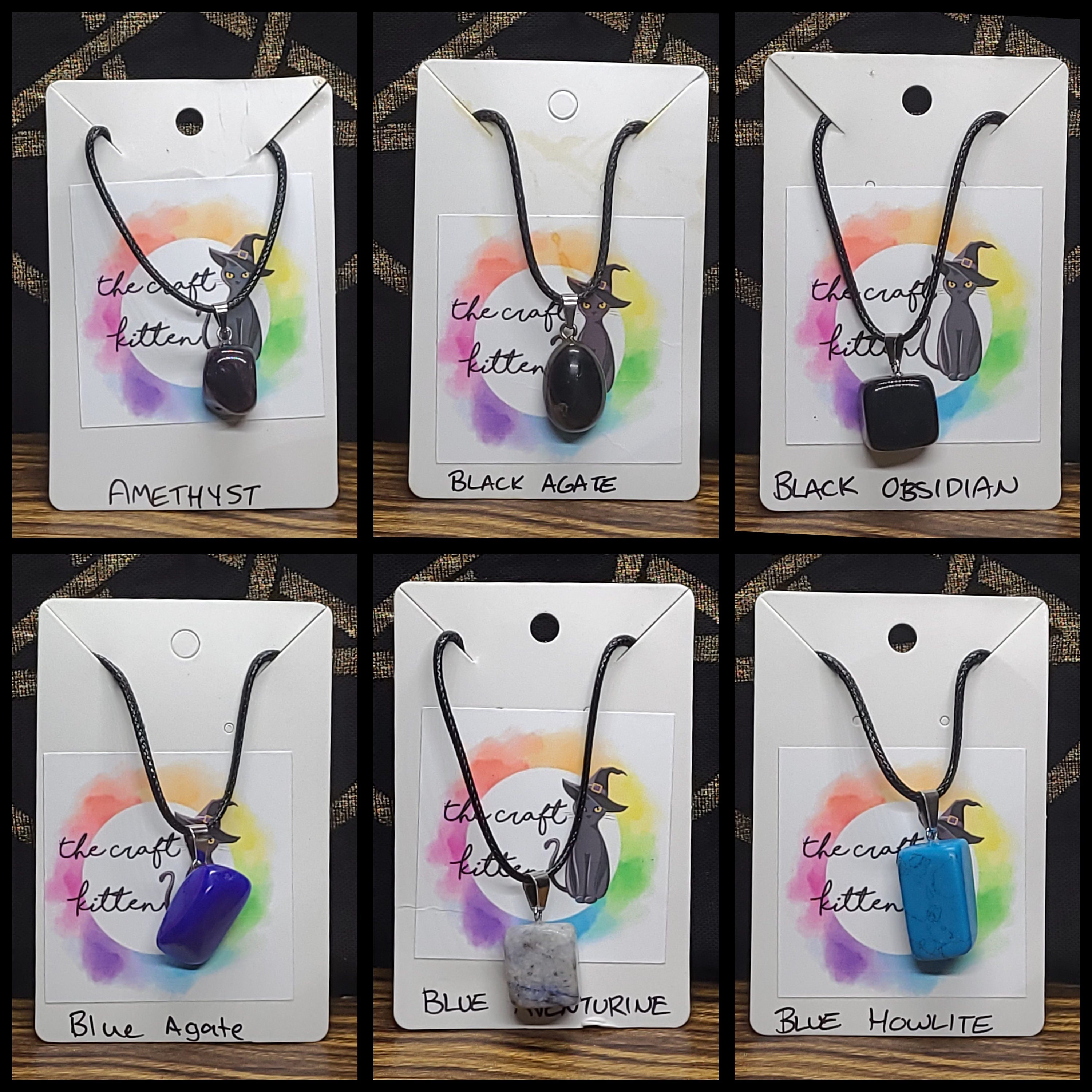 Tumble Crystal Necklaces