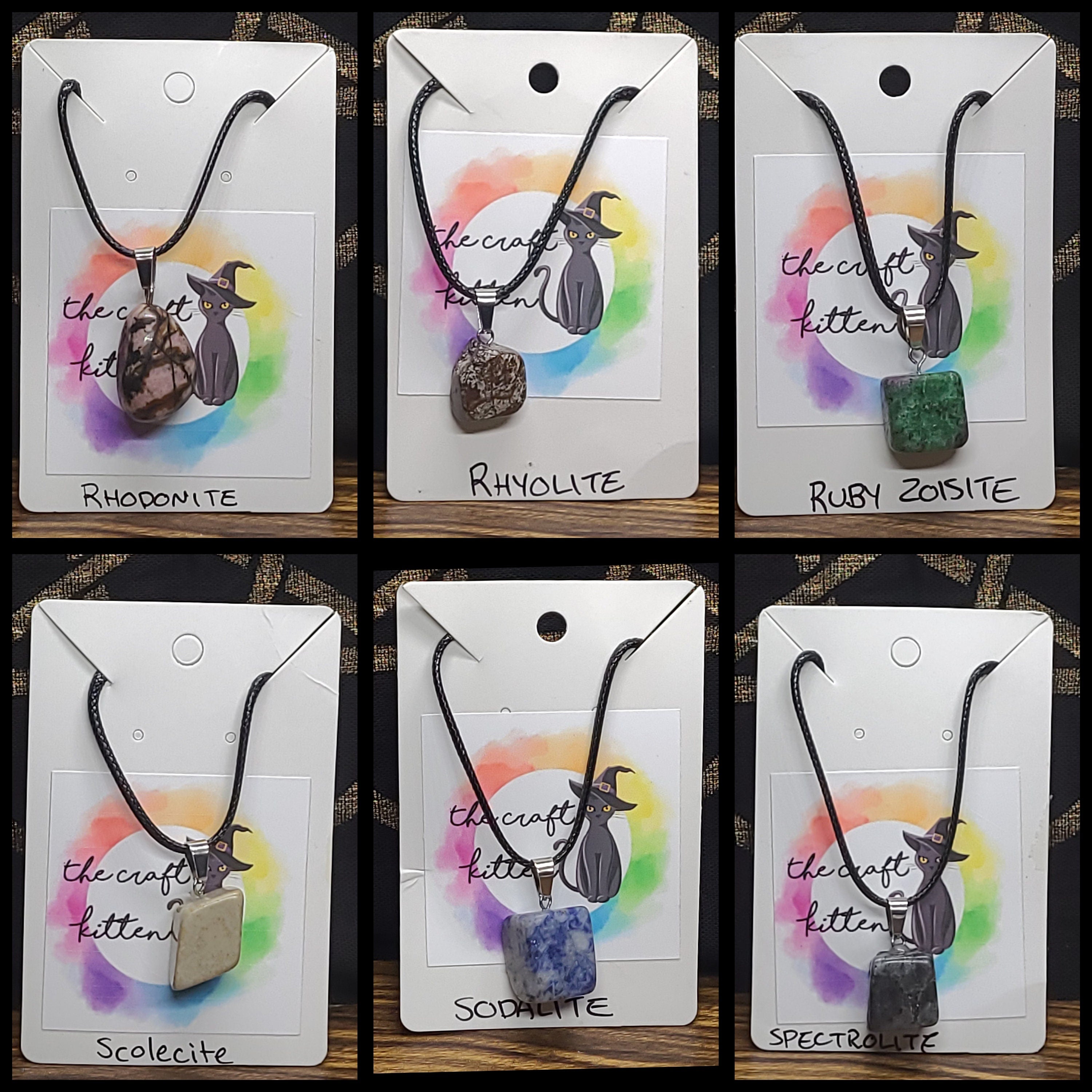 Tumble Crystal Necklaces