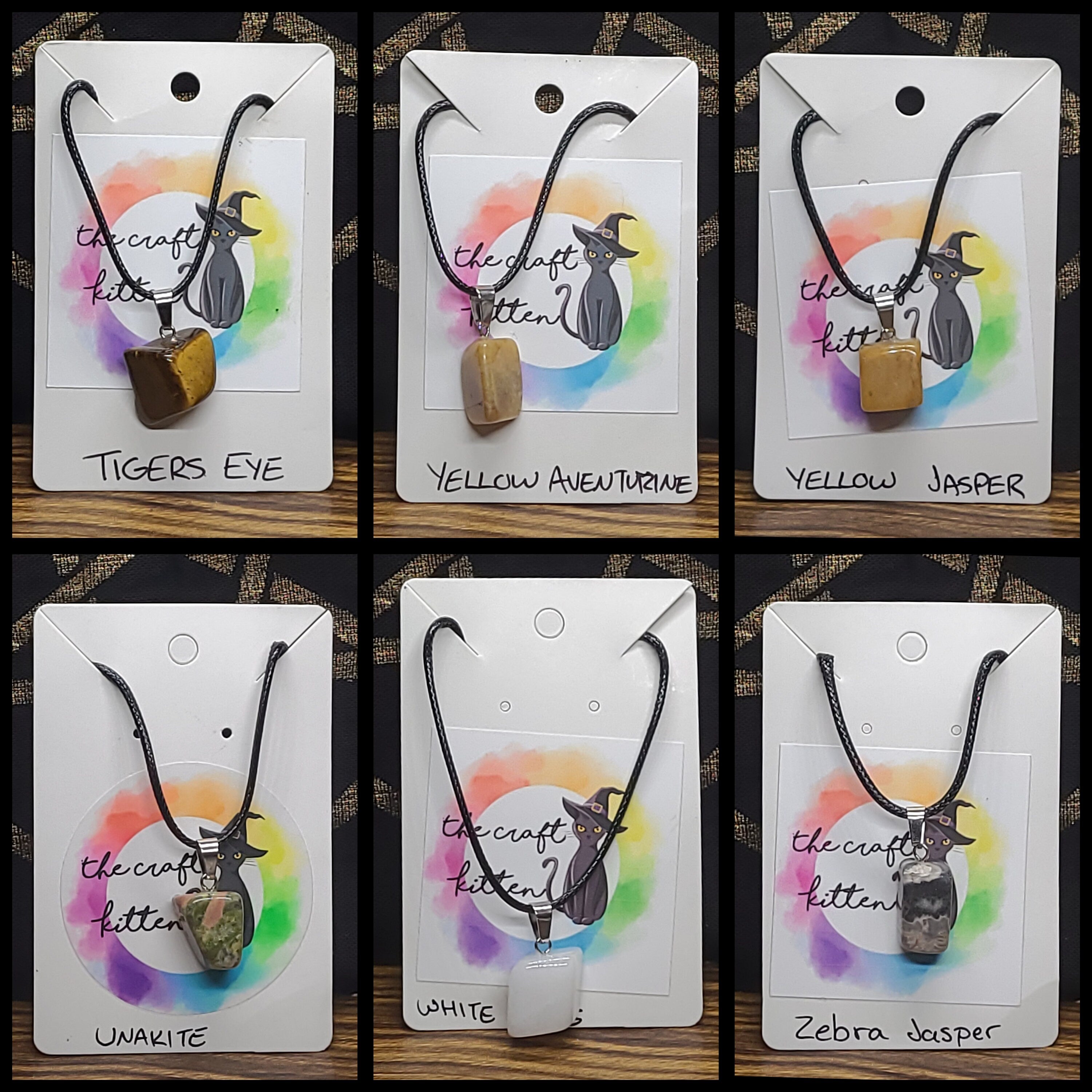 Tumble Crystal Necklaces