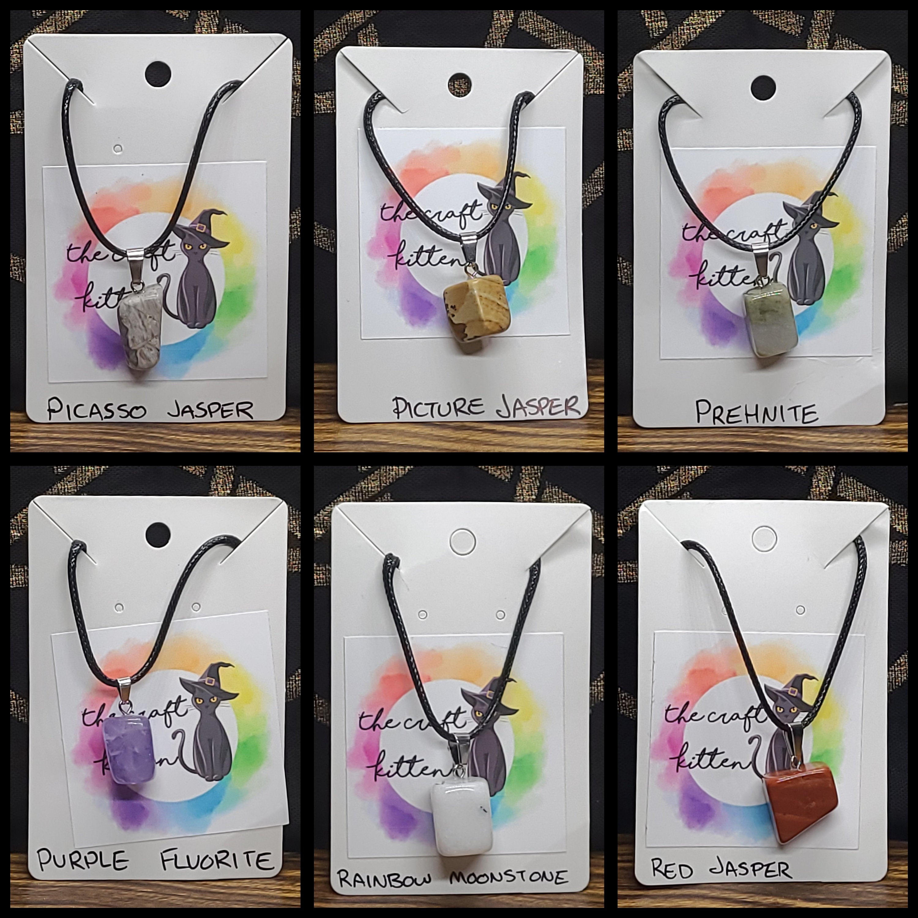 Tumble Crystal Necklaces