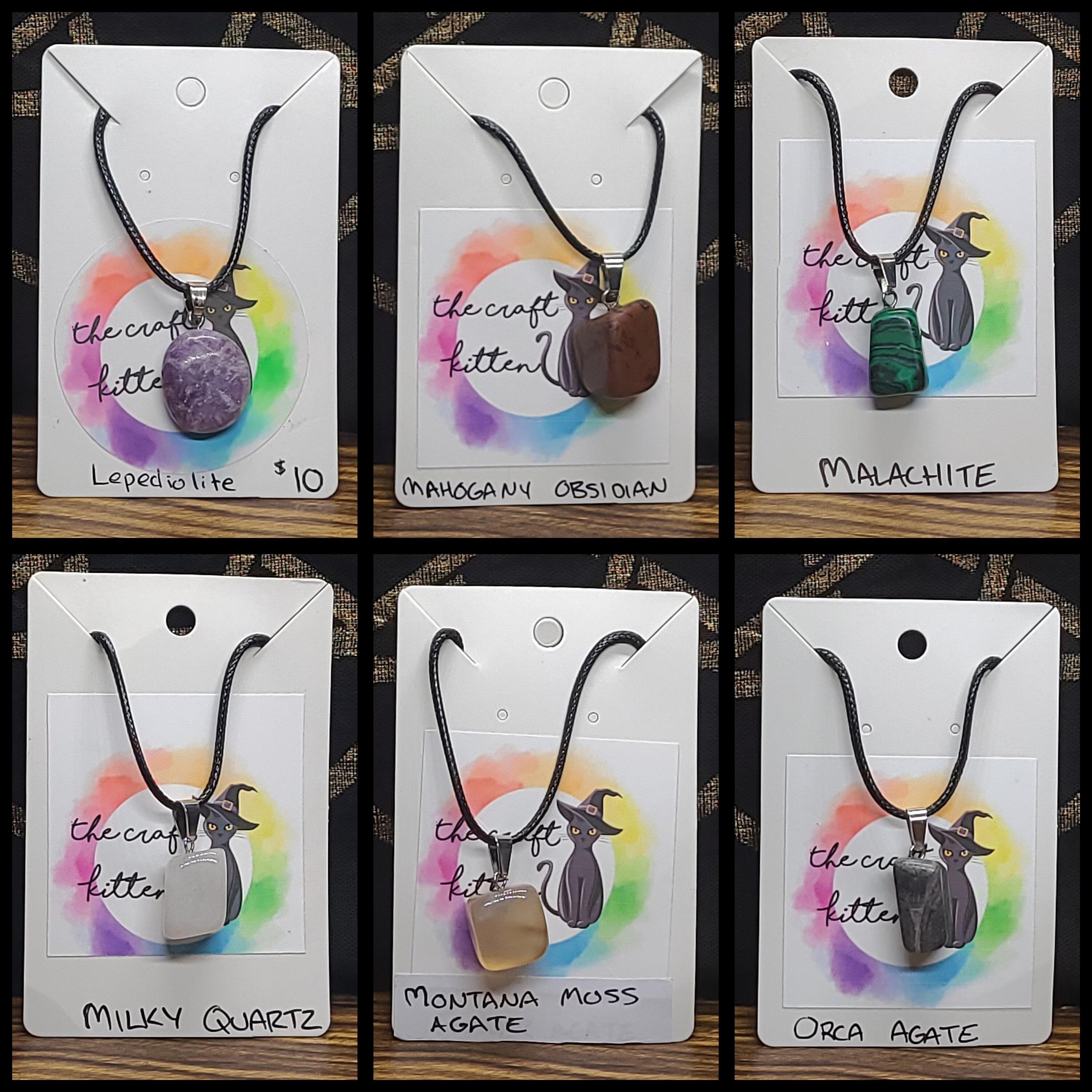 Tumble Crystal Necklaces