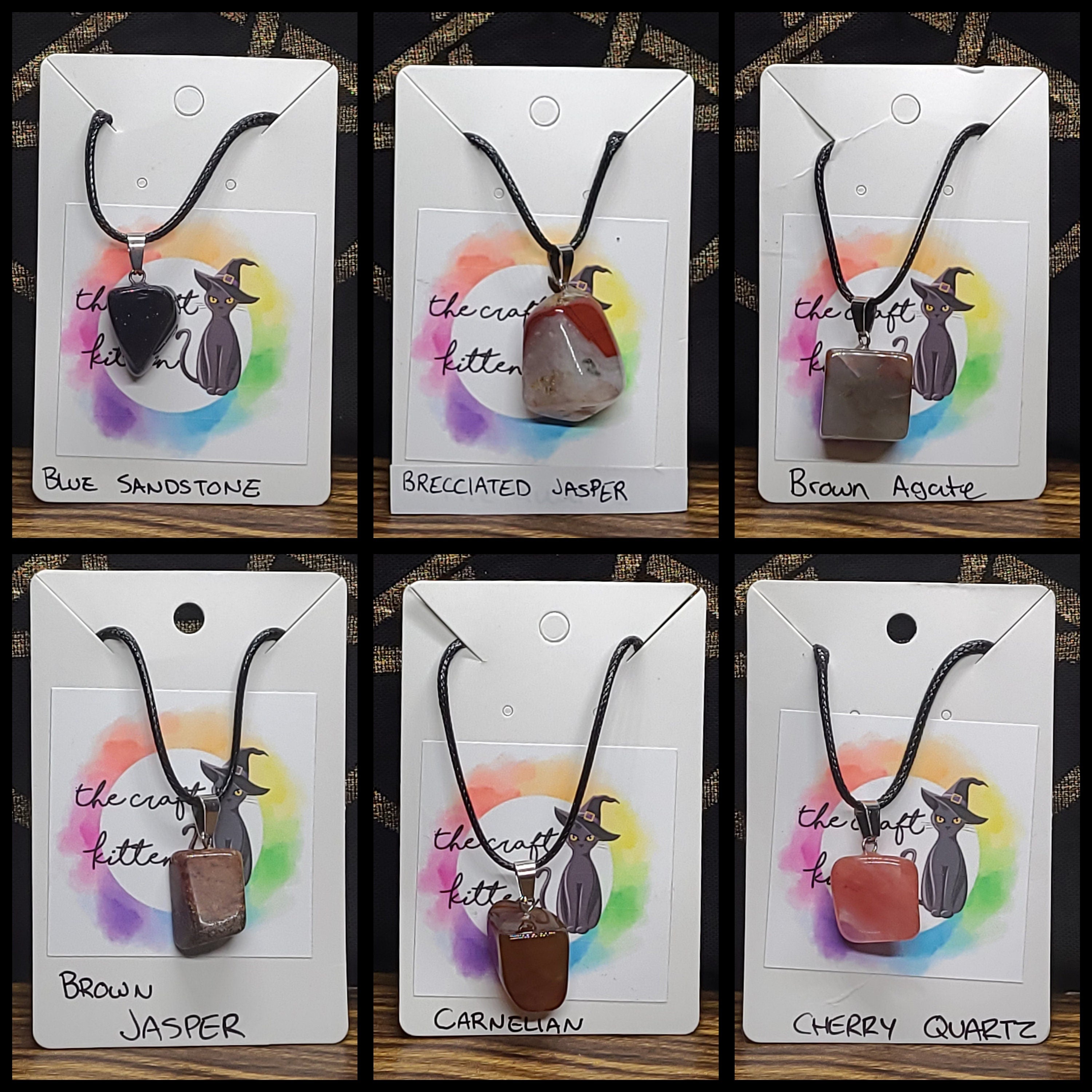 Tumble Crystal Necklaces
