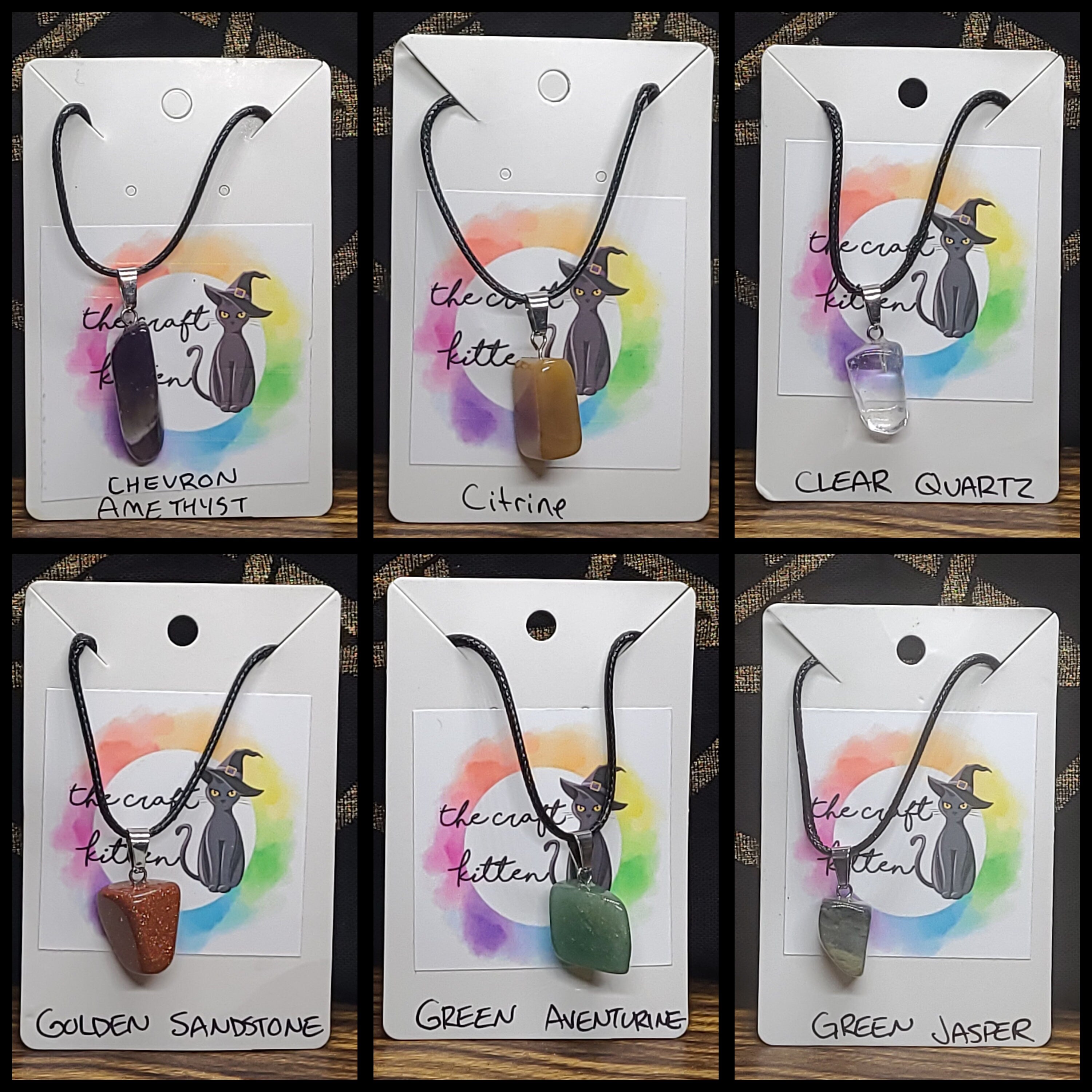 Tumble Crystal Necklaces