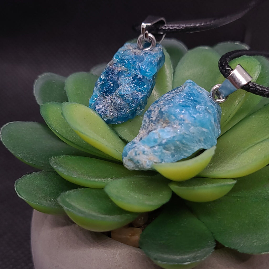 Raw Crystal Necklace  Dainty Necklaces  Embrace Serenity with this Humble Protection Amulet