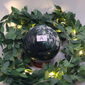 Moss Agate Sphere: Polished Grounding Crystal Ball, Witchy Decor (68.8mm, 477g)