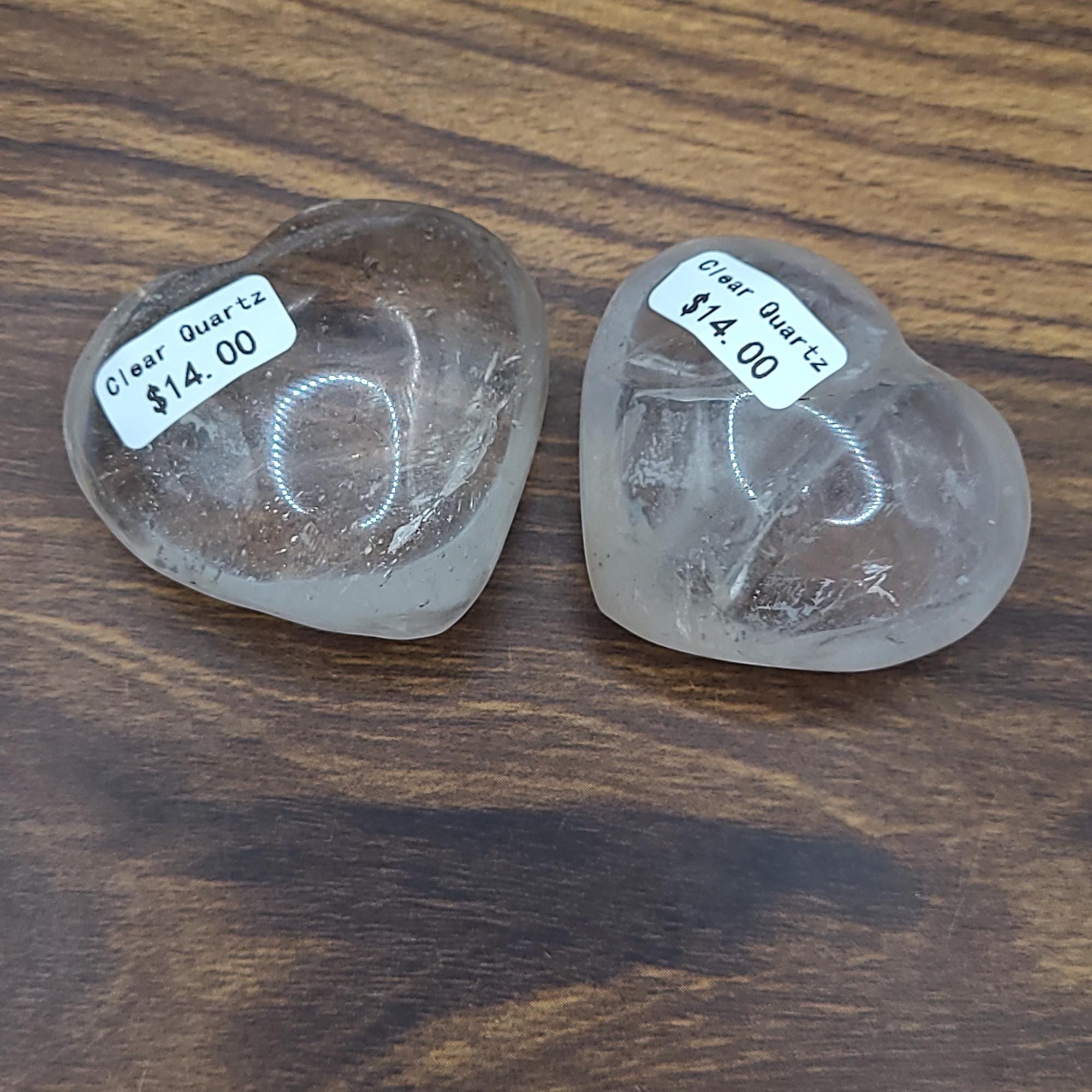 Clear Quartz Heart: Polished Crystal for Energy & Clarity