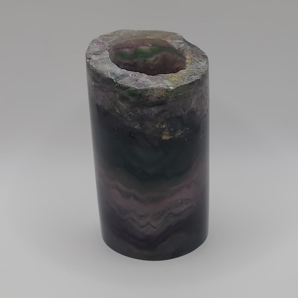 Rainbow Fluorite Crystal Lamp B  Tranquil home decor