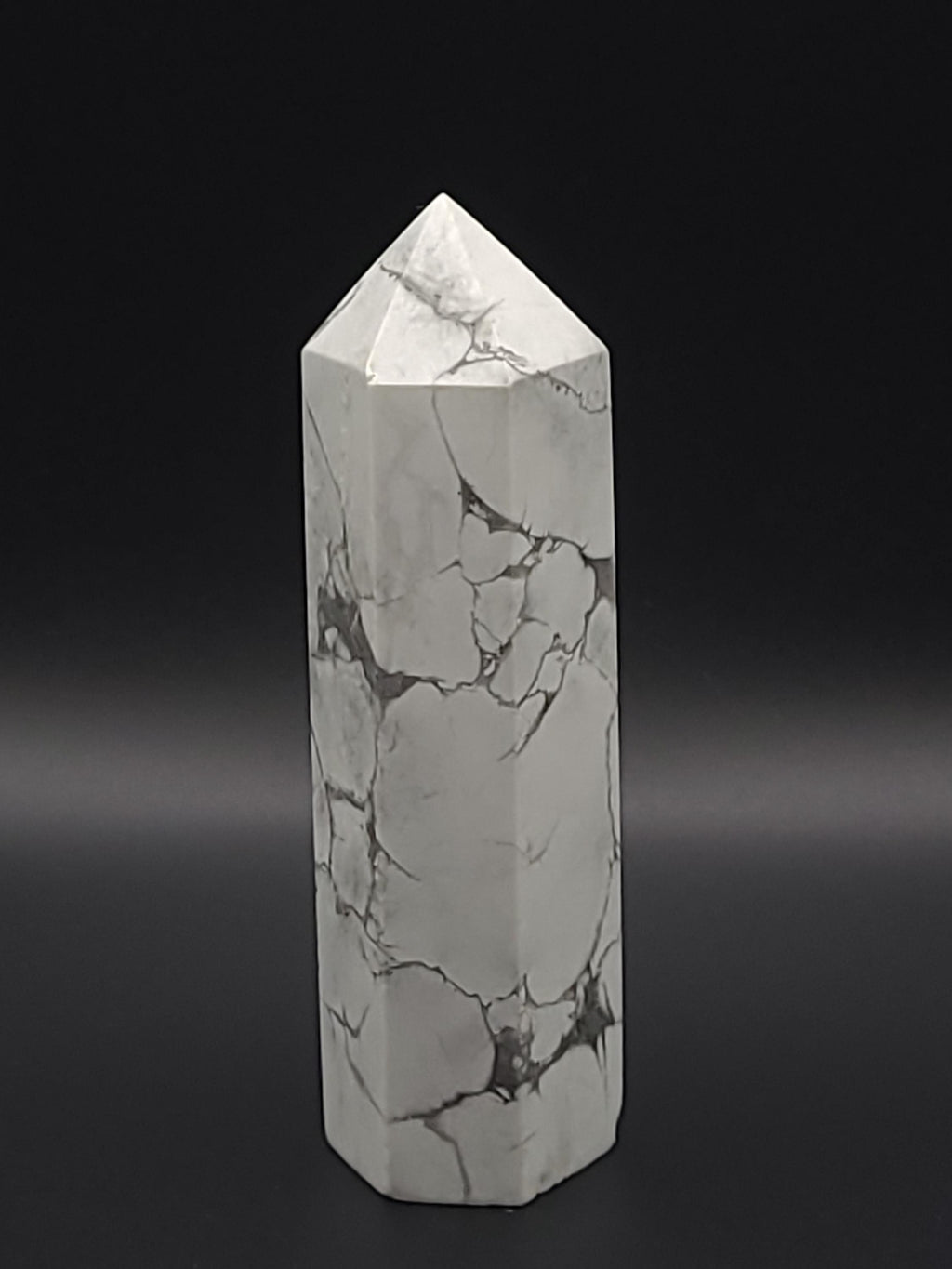 Howlite Towers - Natural Crystal Points - Assorted Sizes and Weights