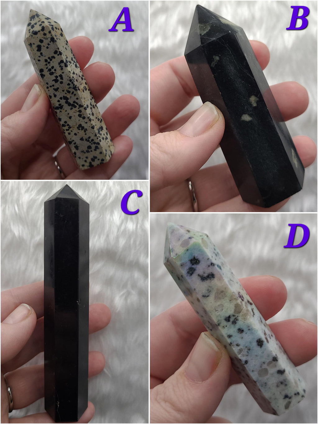 Choose your tower! Dazzling Crystal Towers for Crystal Grids and Gifts, home decor, altar