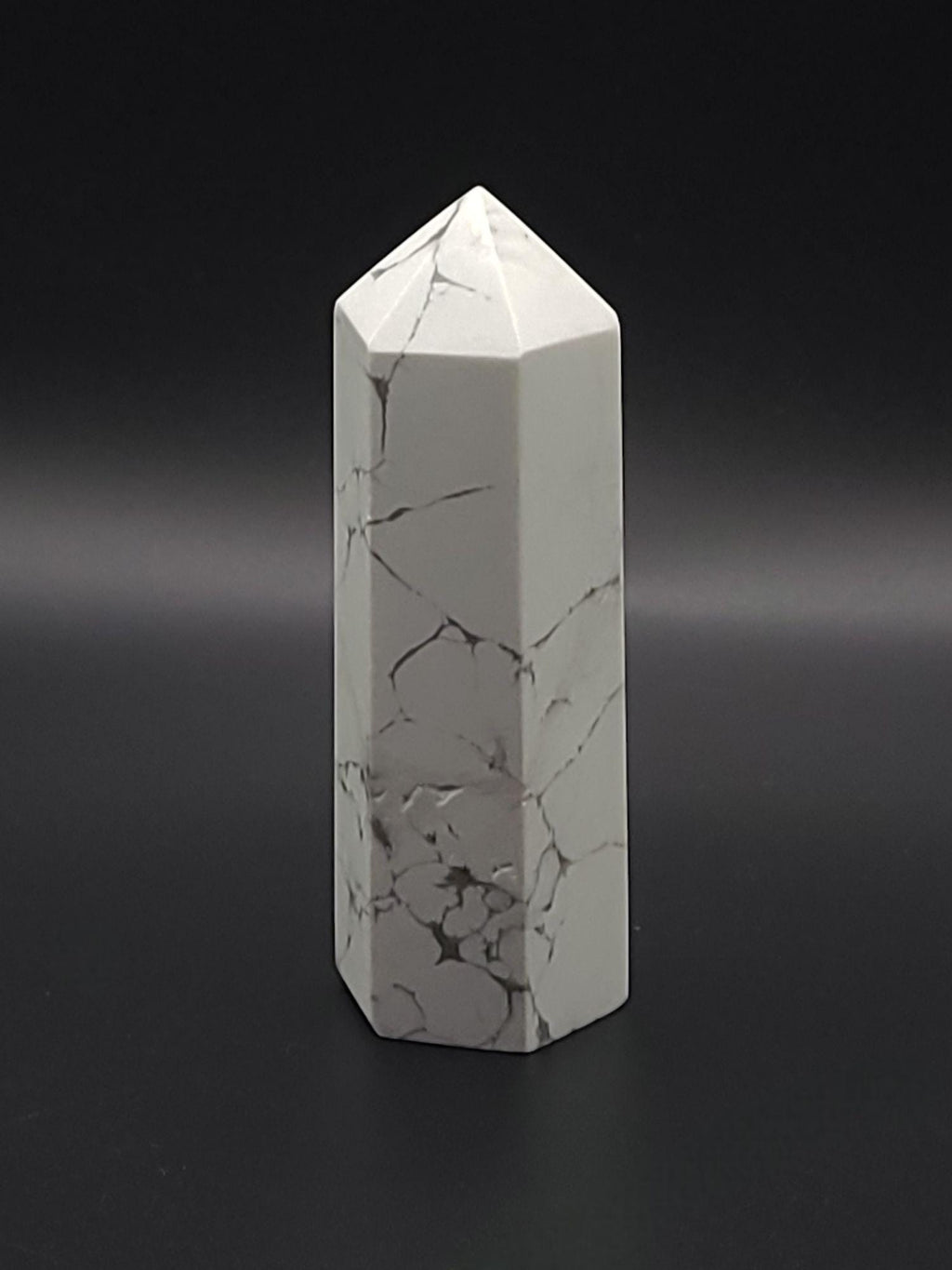 Howlite Towers - Natural Crystal Points - Assorted Sizes and Weights