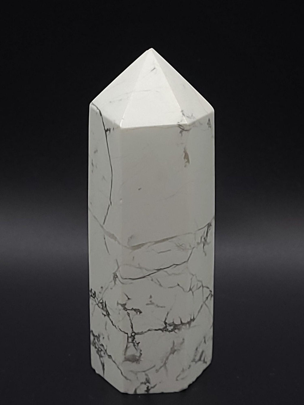 Howlite Towers - Natural Crystal Points - Assorted Sizes and Weights