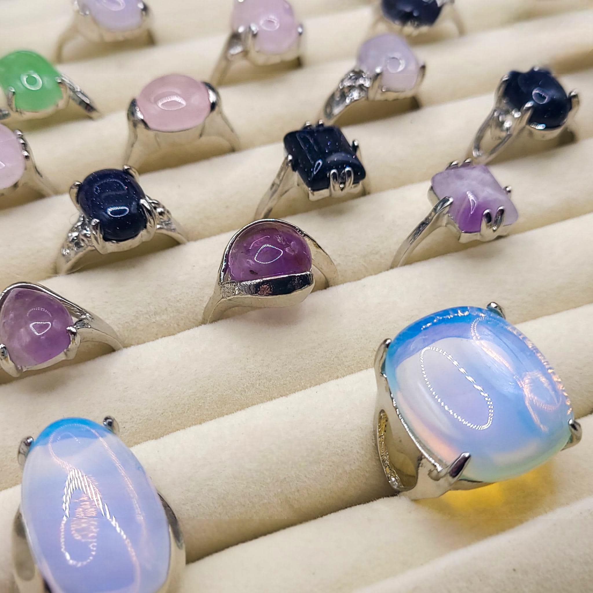 Crystal Ring • Size 8