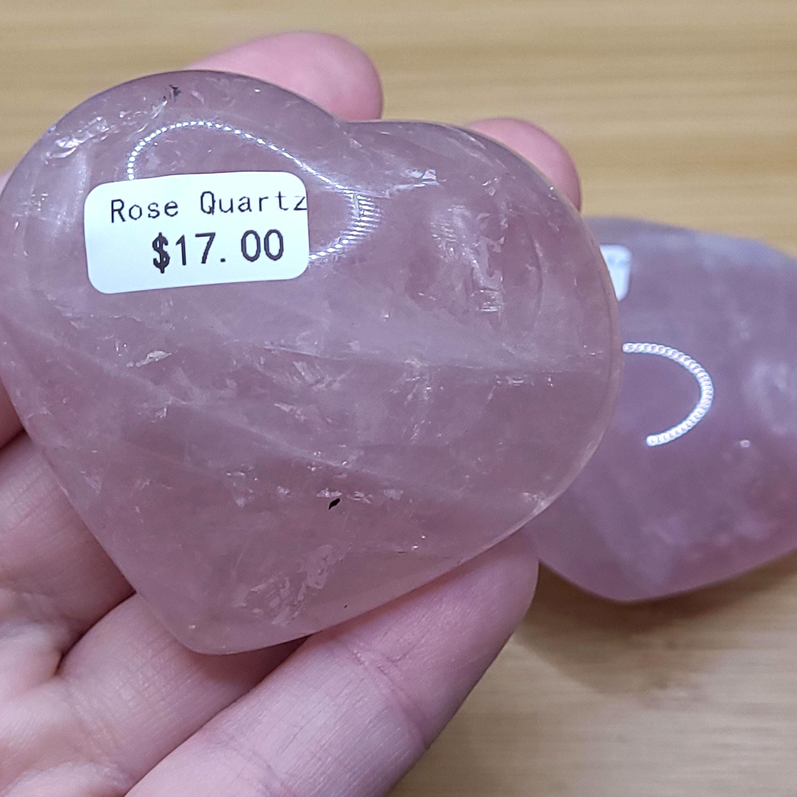 Rose Quartz Hearts