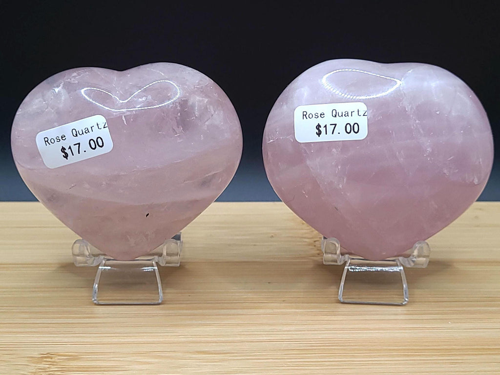 Rose Quartz Hearts