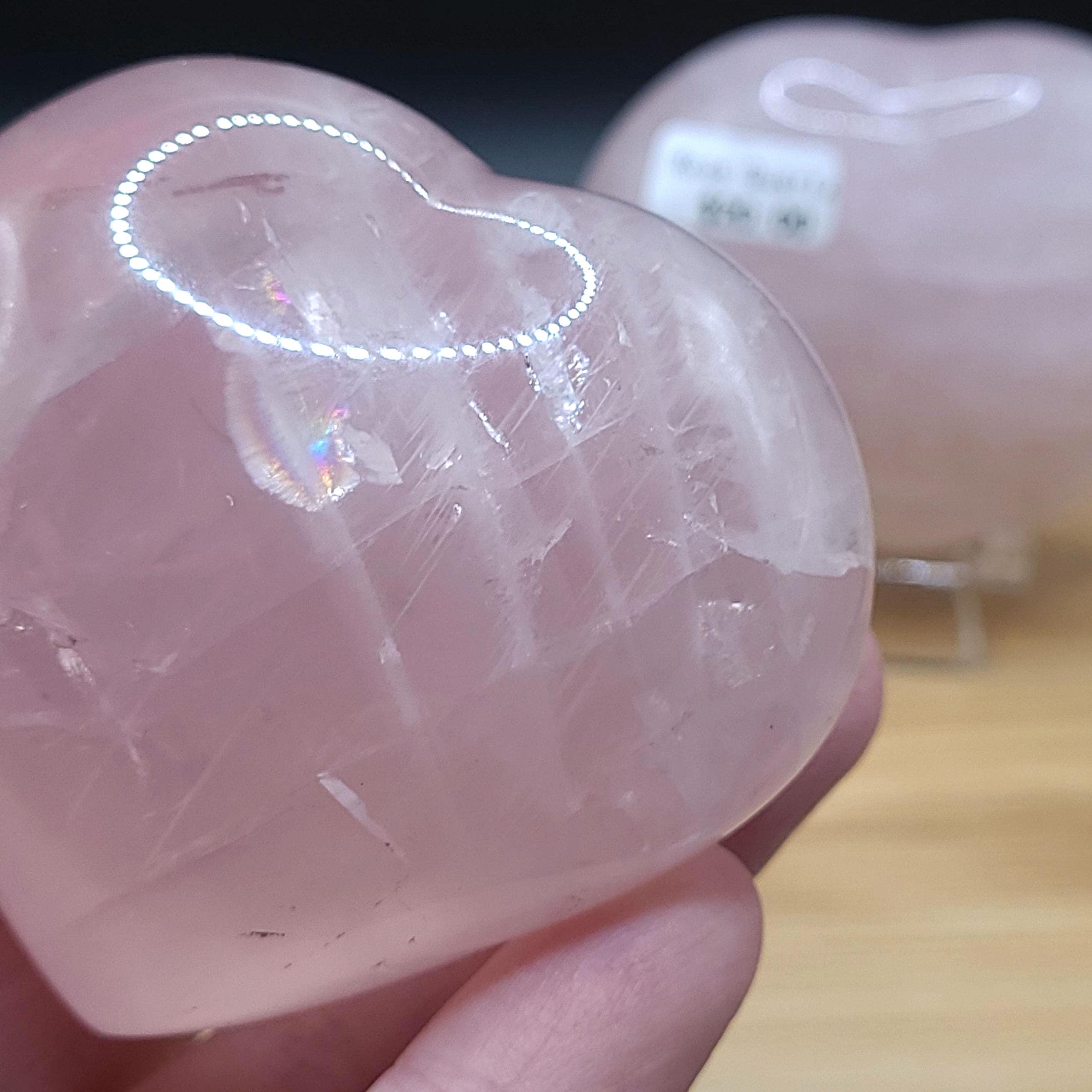 Rose Quartz Hearts