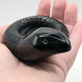 Black Obsidian Snake Trinket Dish