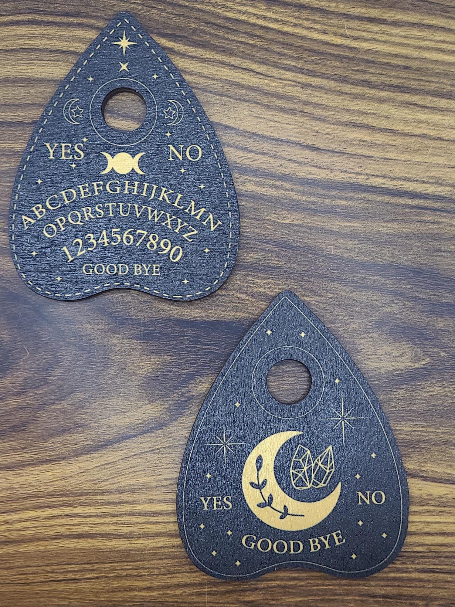 Planchette Wooden Sphere Stand | Crystal Ball Holder | Witchy Altar Decor | Occult Display Base