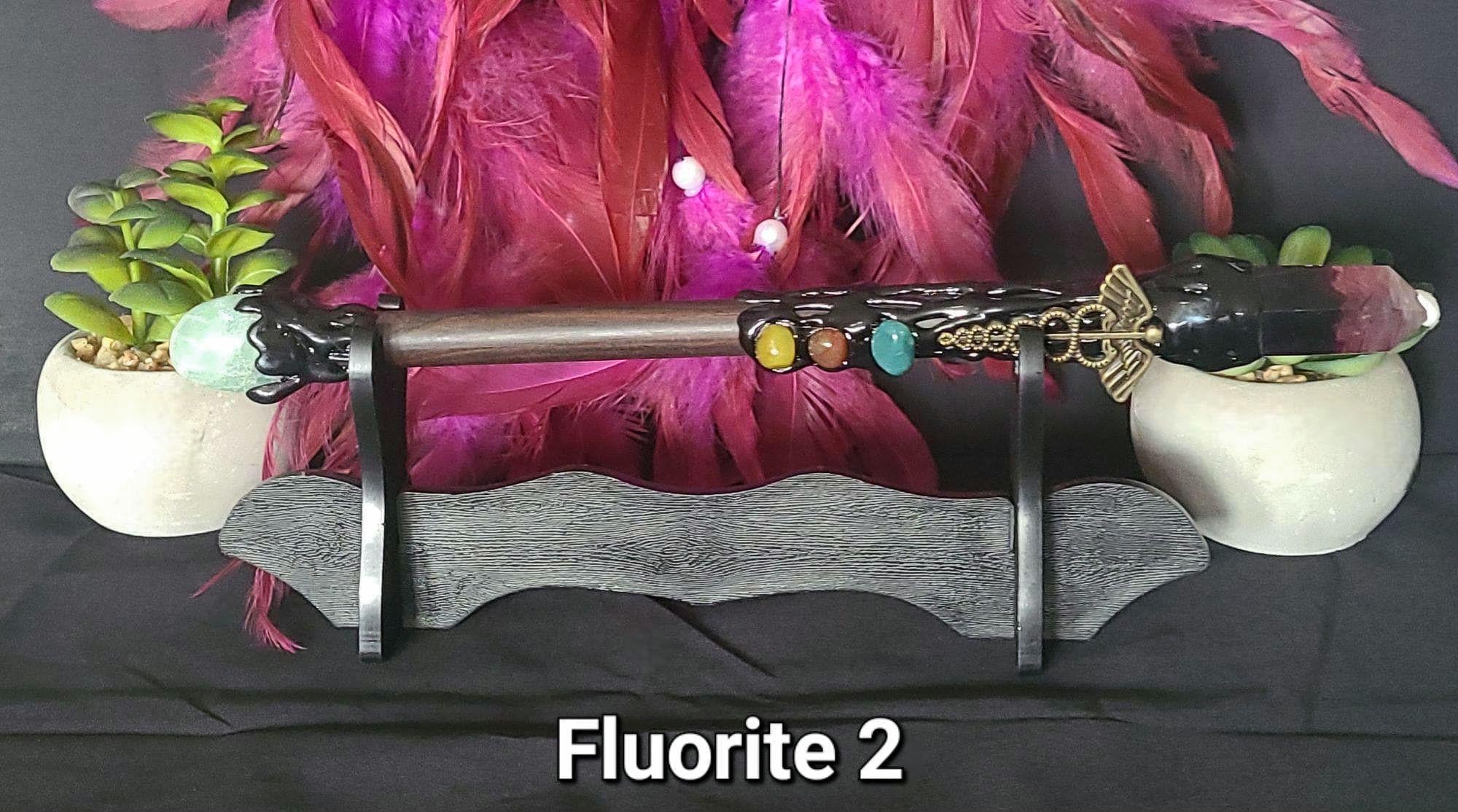 Fluorite Crystal Healing Wands