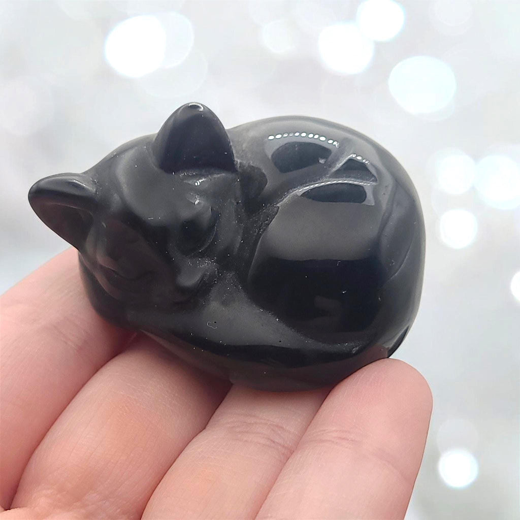 Crystal Sleeping Cats