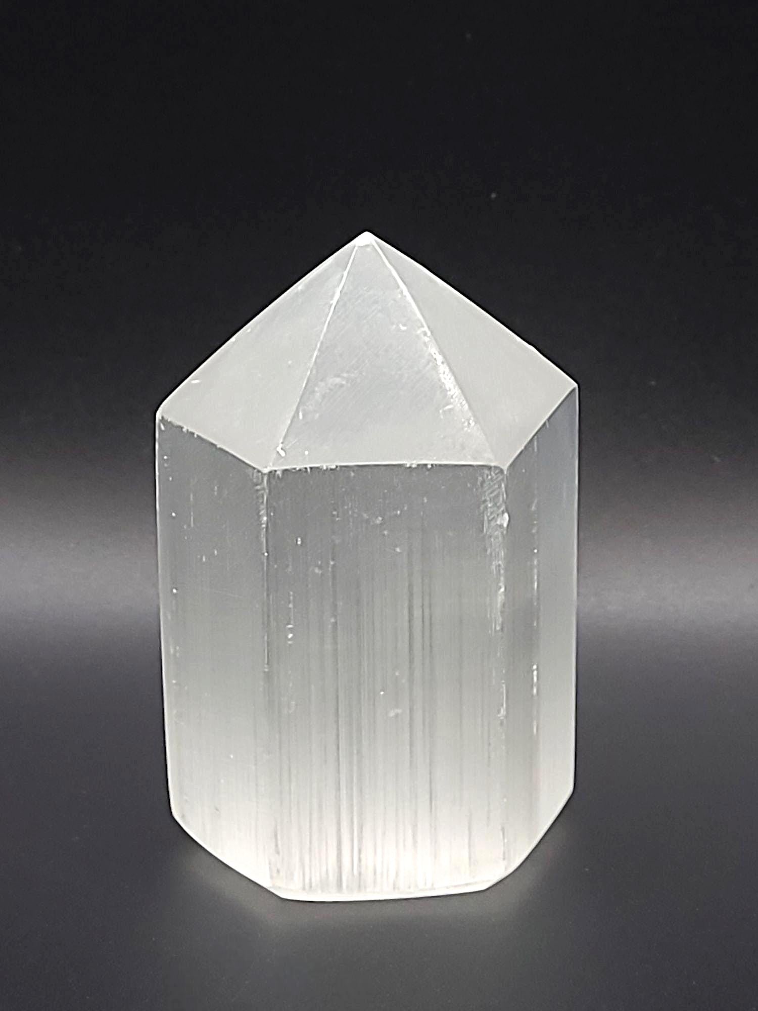 Selenite Crystal Towers for Purification and Protection