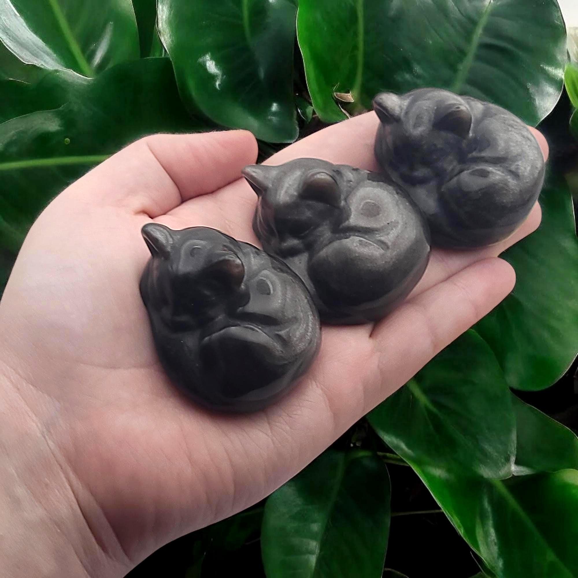 Crystal Sleeping Cats