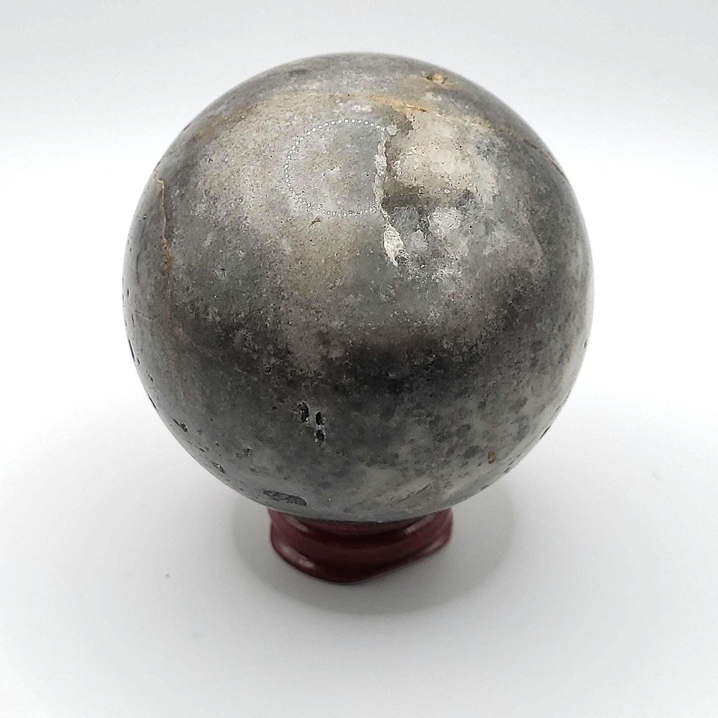 Druzy Agate Sphere  Sparkling Crystal Home Décor, Polished Gemstone Gift