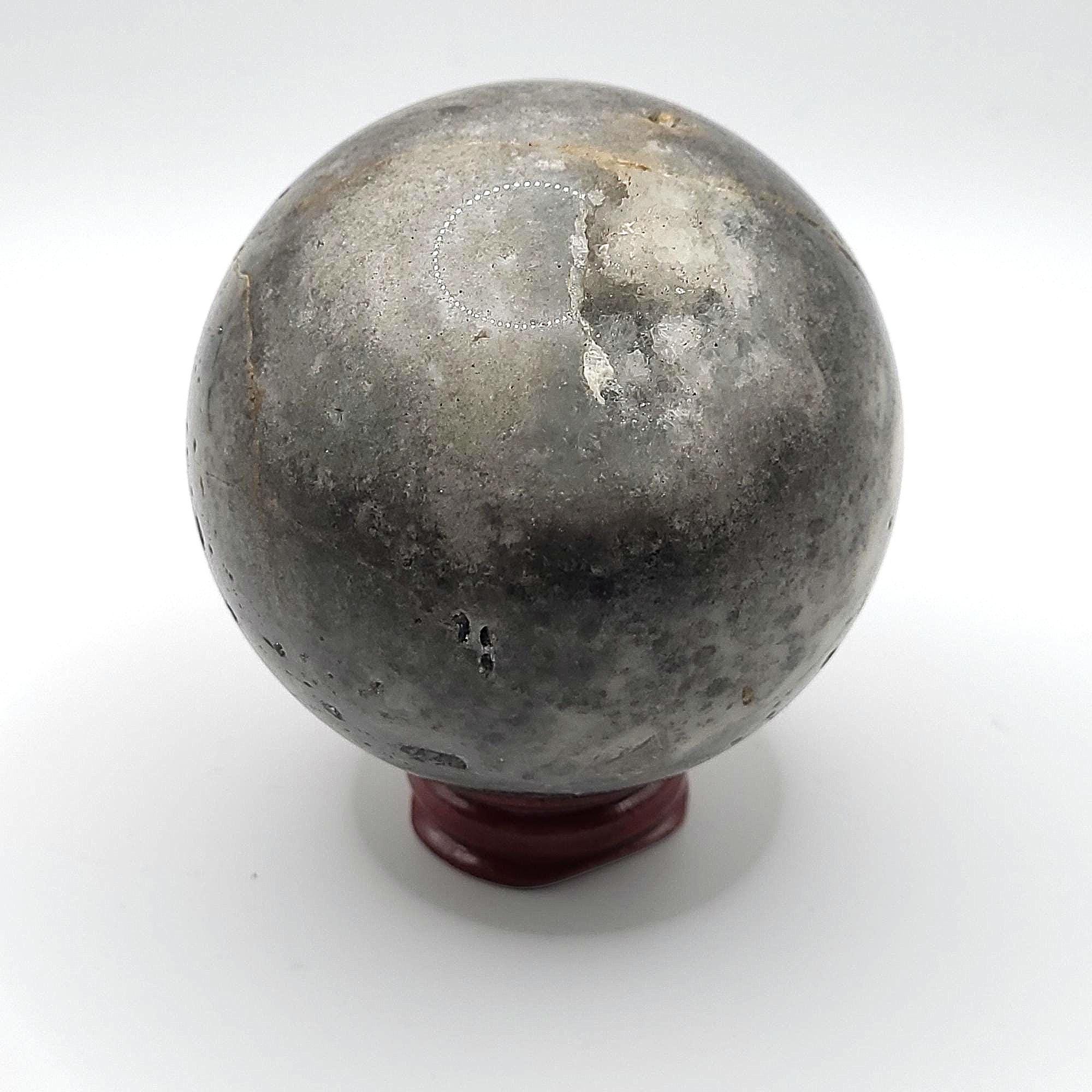 Druzy Agate Sphere  Sparkling Crystal Home Décor, Polished Gemstone Gift