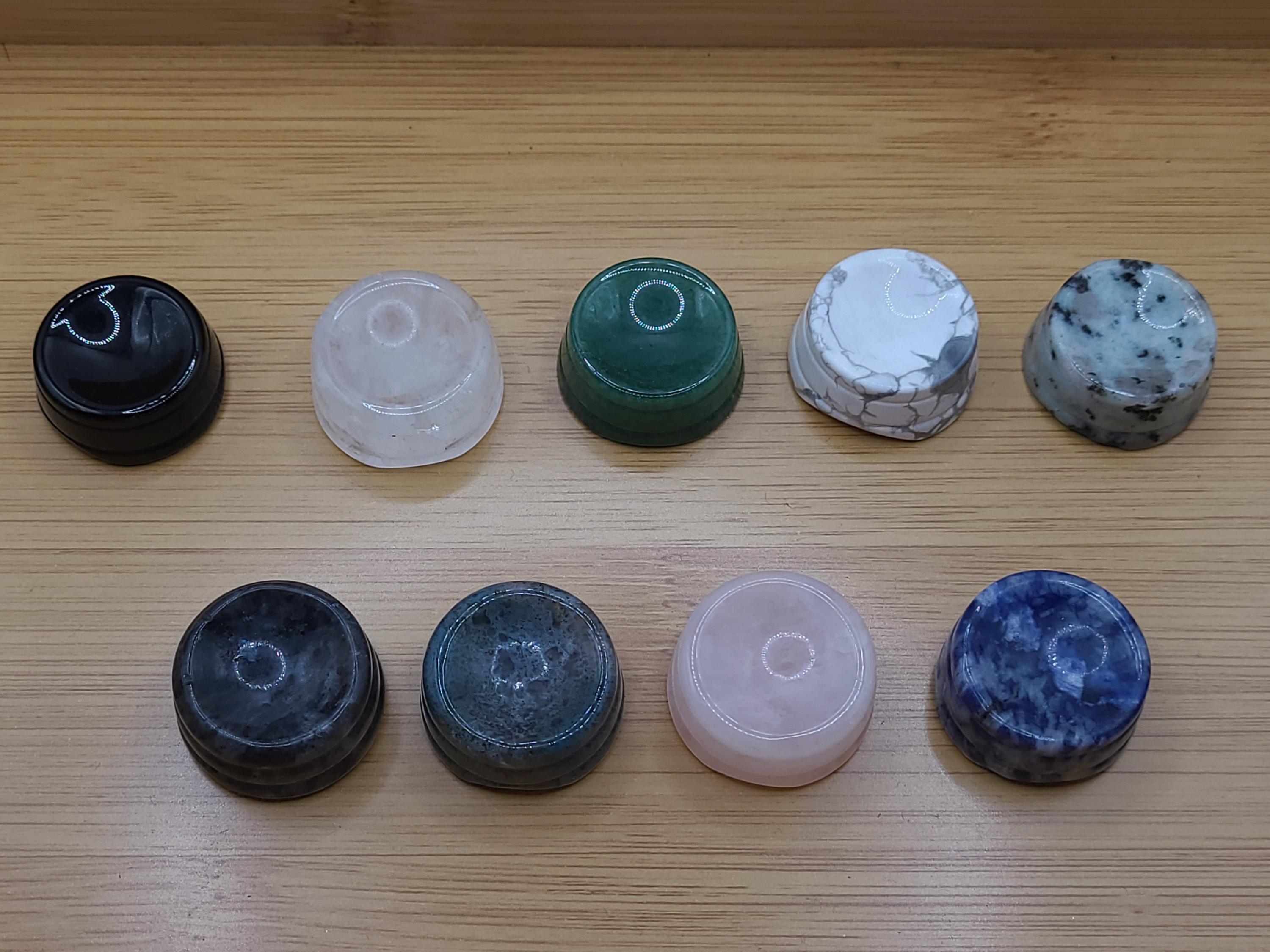 Mini Gemstone Sphere Stands