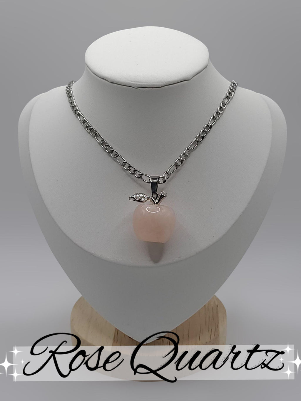 Crystal Apple Necklace