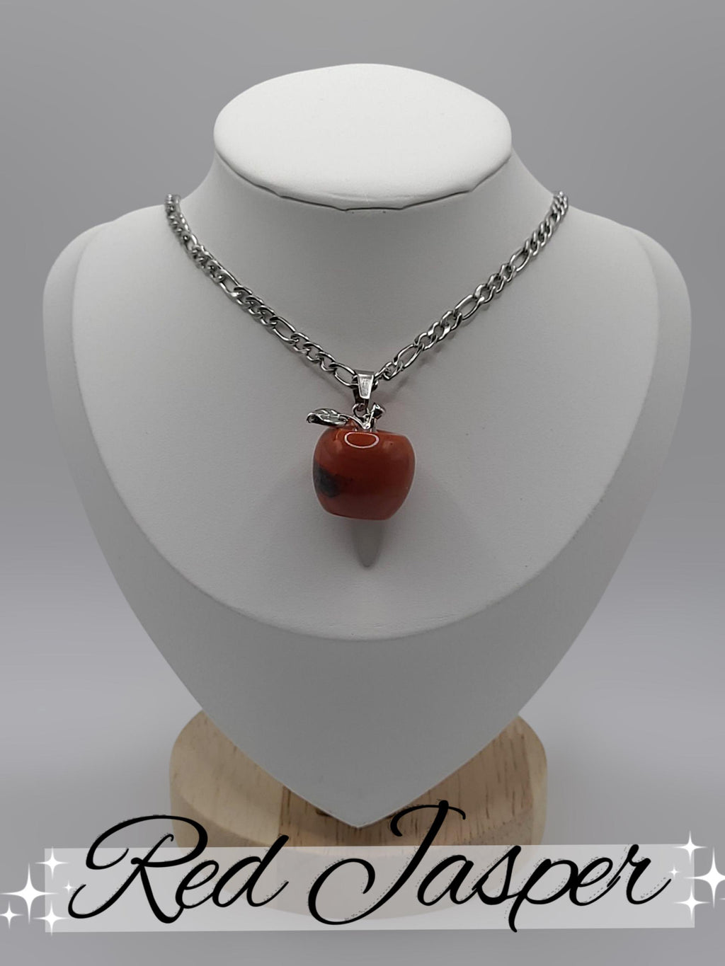 Crystal Apple Necklace
