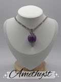 Crystal Apple Necklace