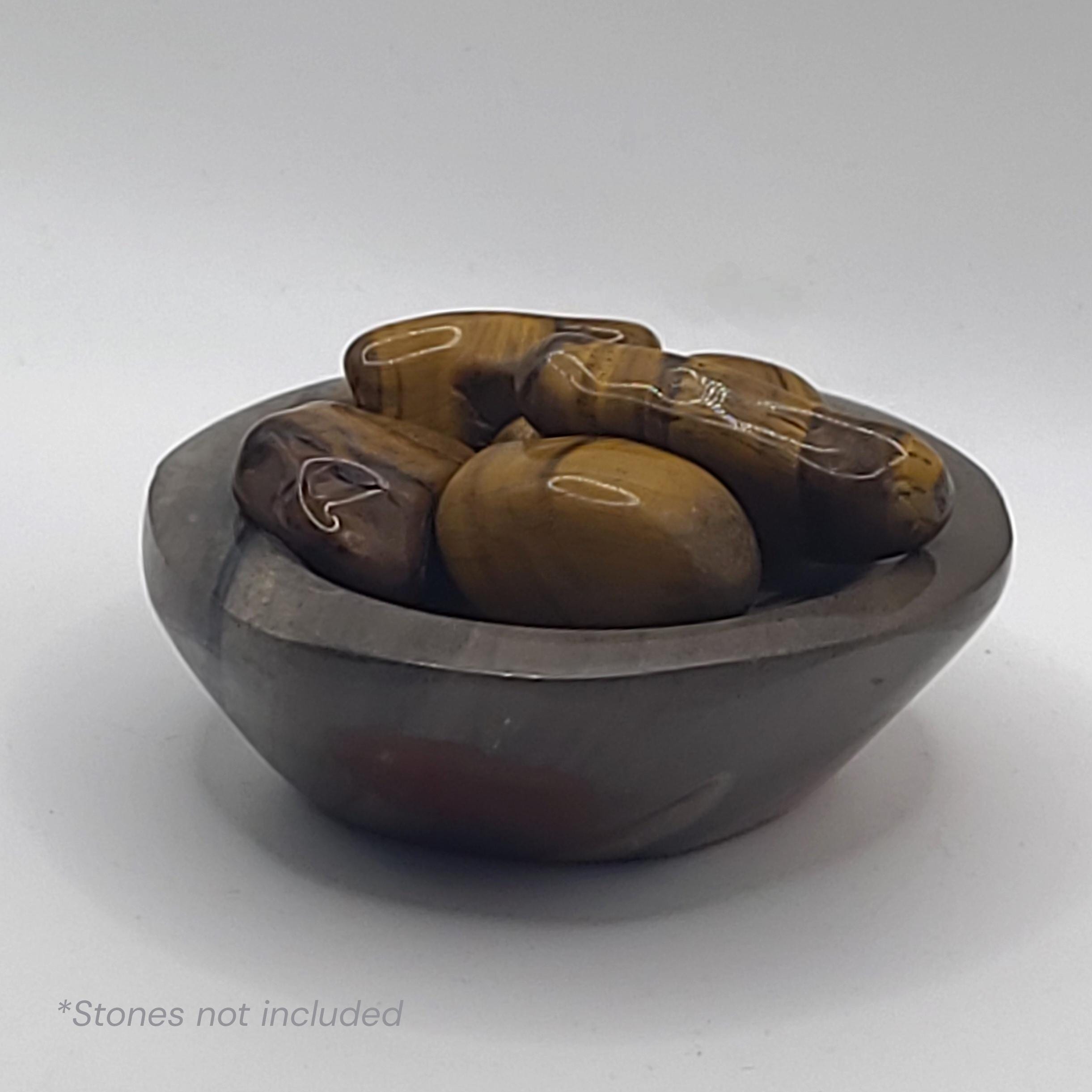 Polychrome Jasper Crystal Bowl