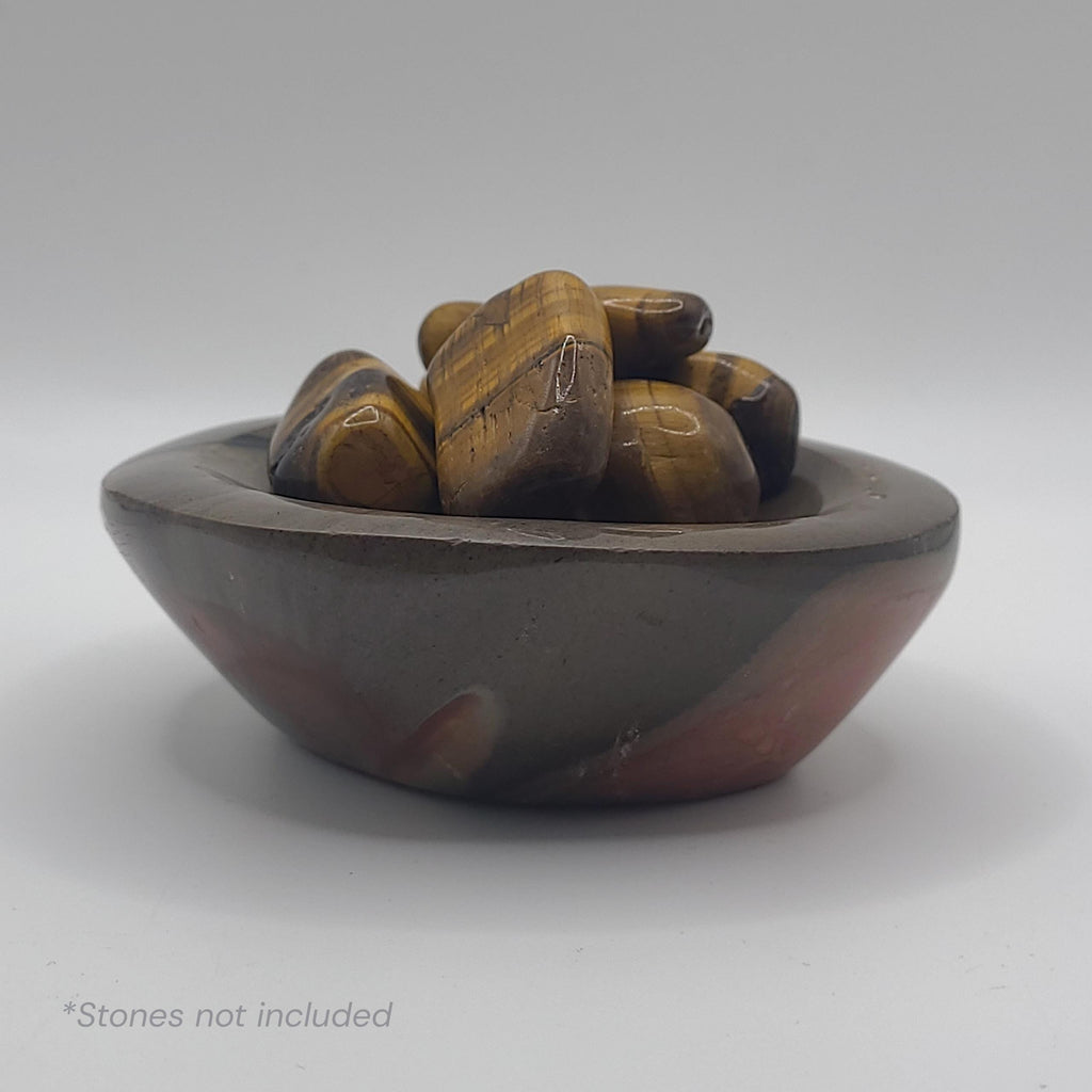 Polychrome Jasper Crystal Bowl