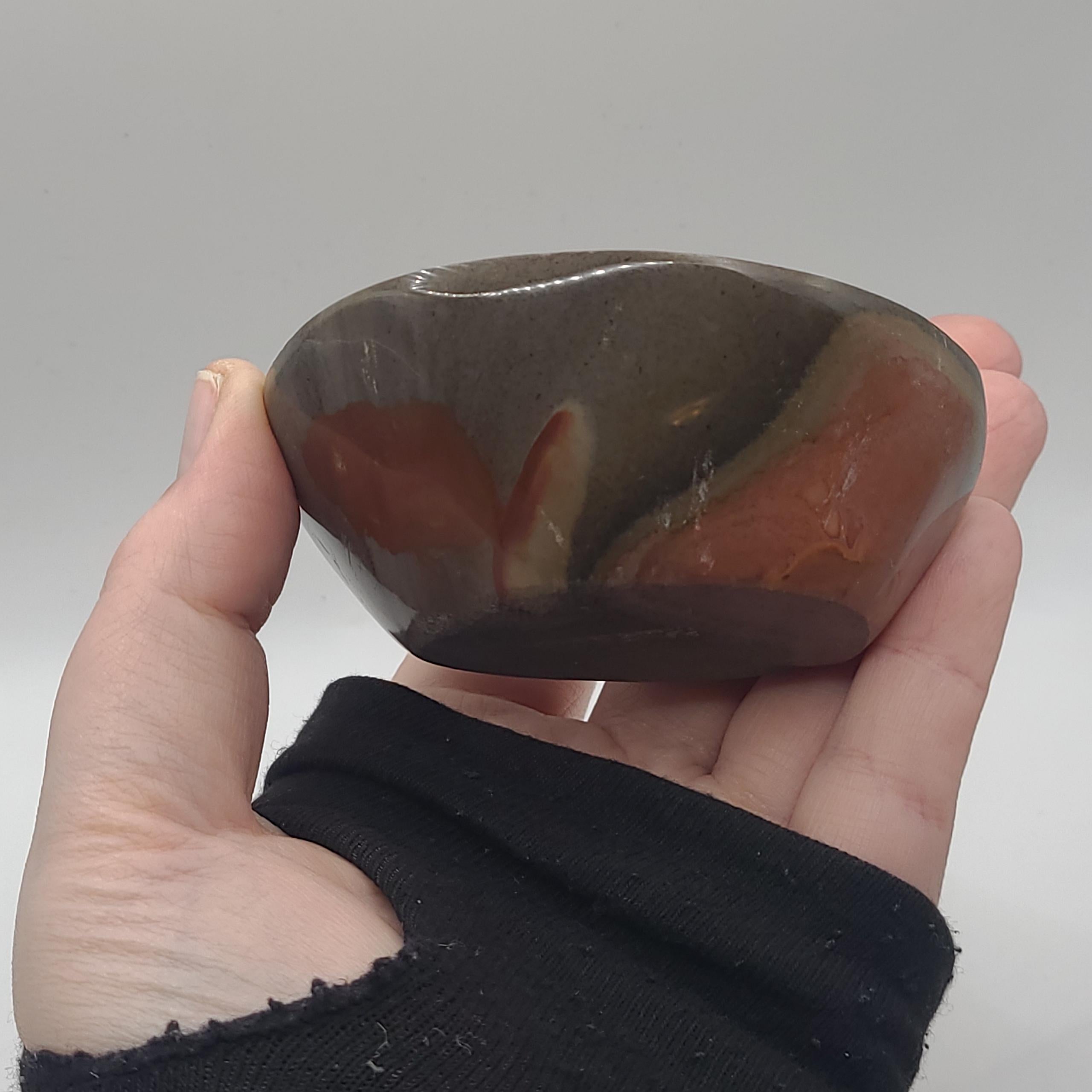 Polychrome Jasper Crystal Bowl