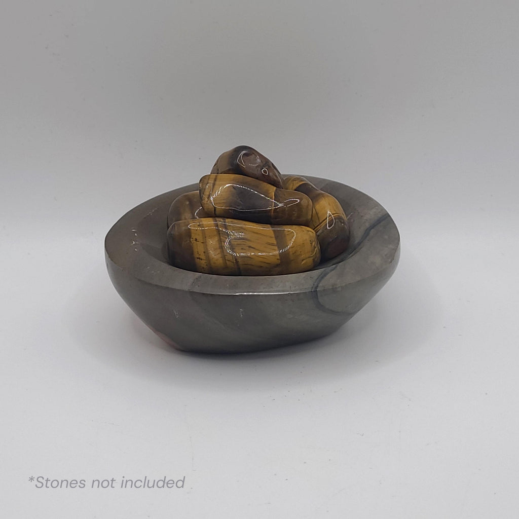 Polychrome Jasper Crystal Bowl