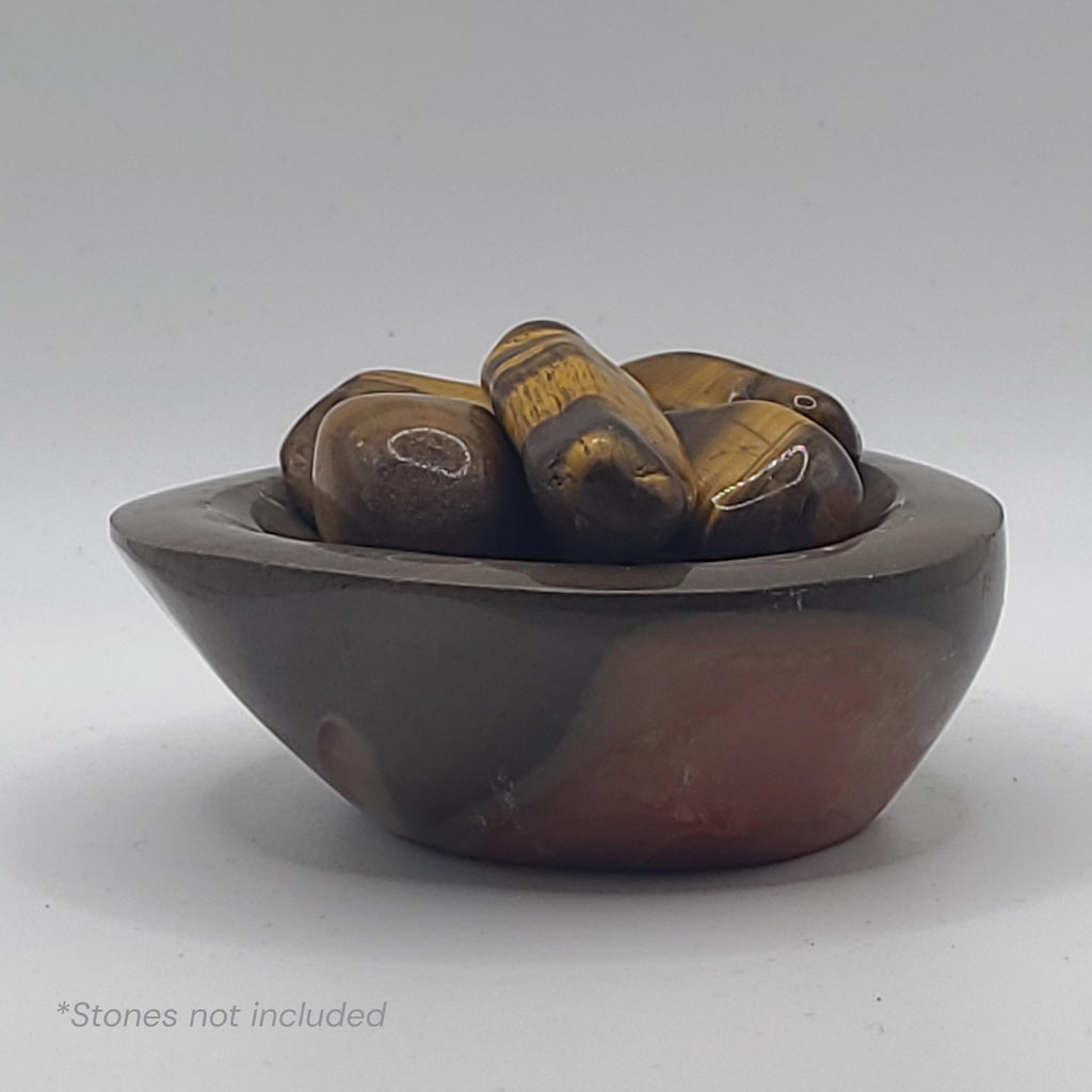 Polychrome Jasper Crystal Bowl