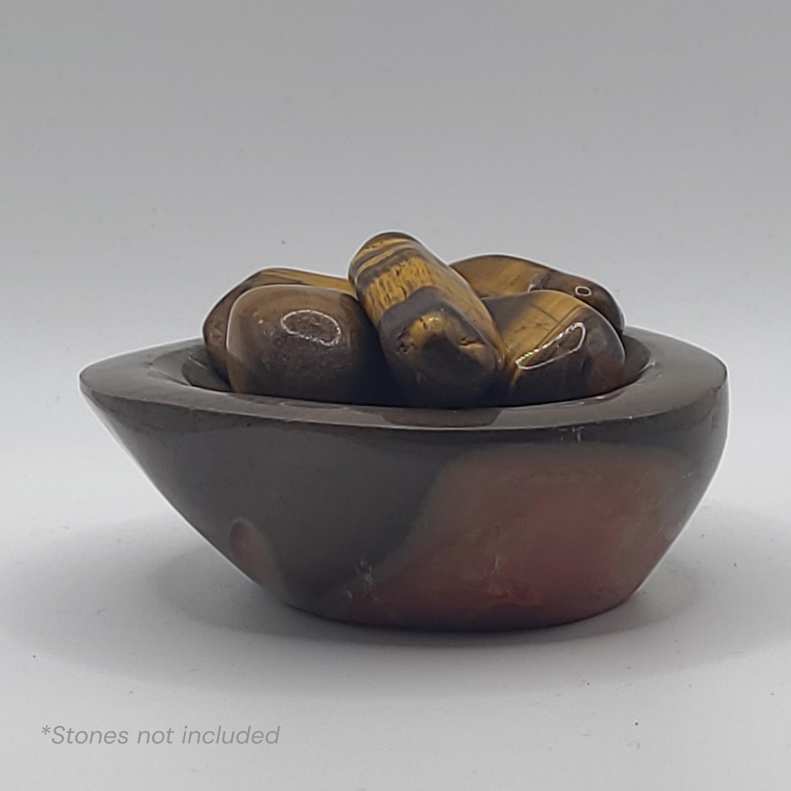 Polychrome Jasper Crystal Bowl