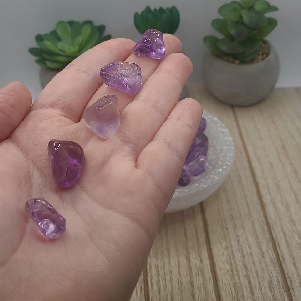 Amethyst Tumbled Stones
