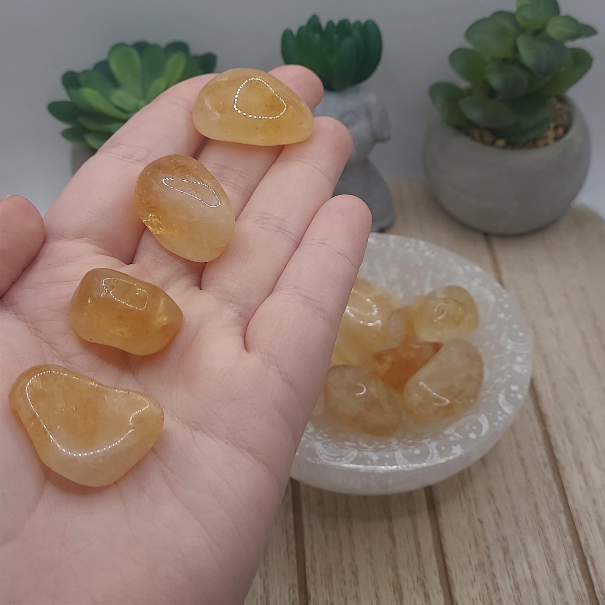 Citrine Tumbled Stones