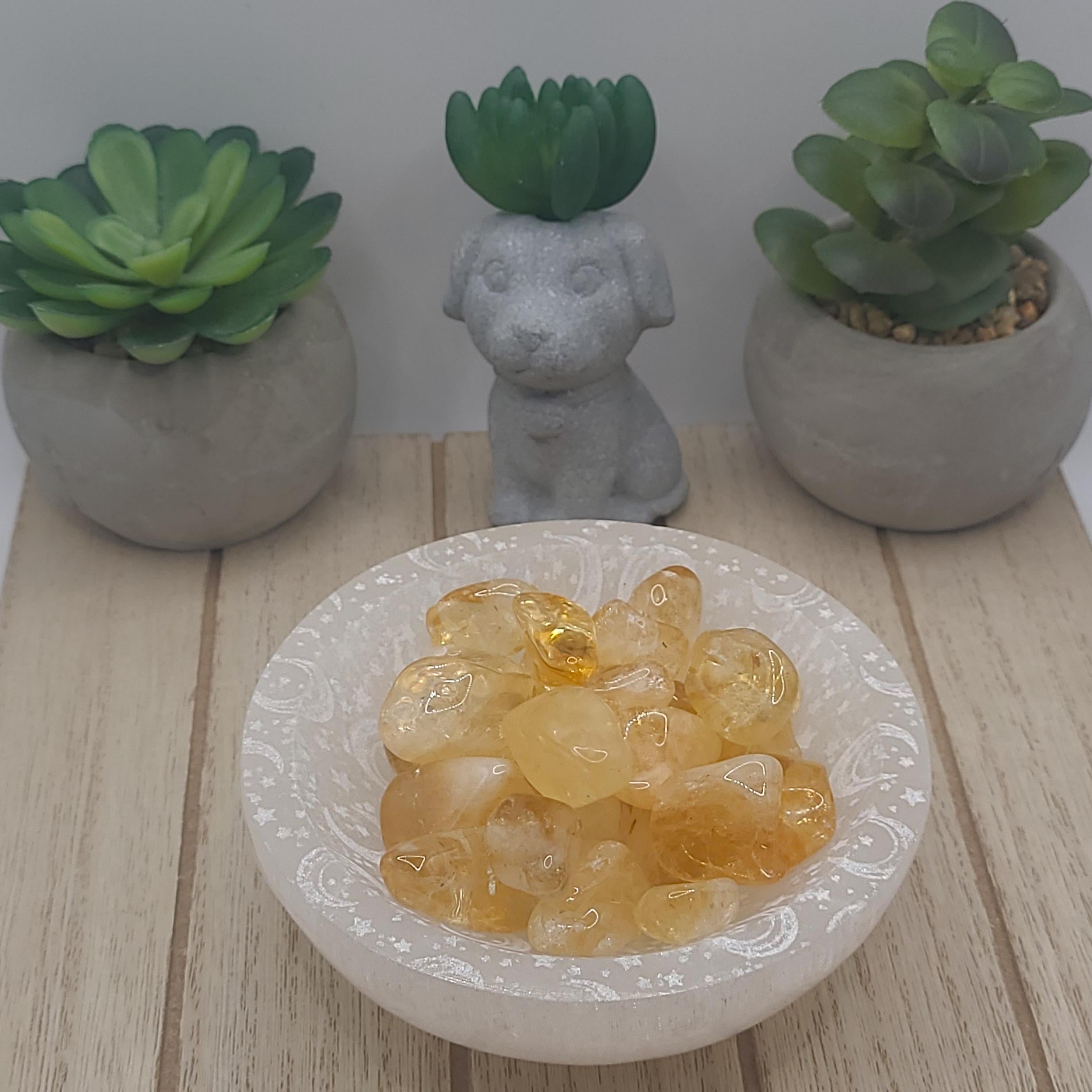Citrine Tumbled Stones