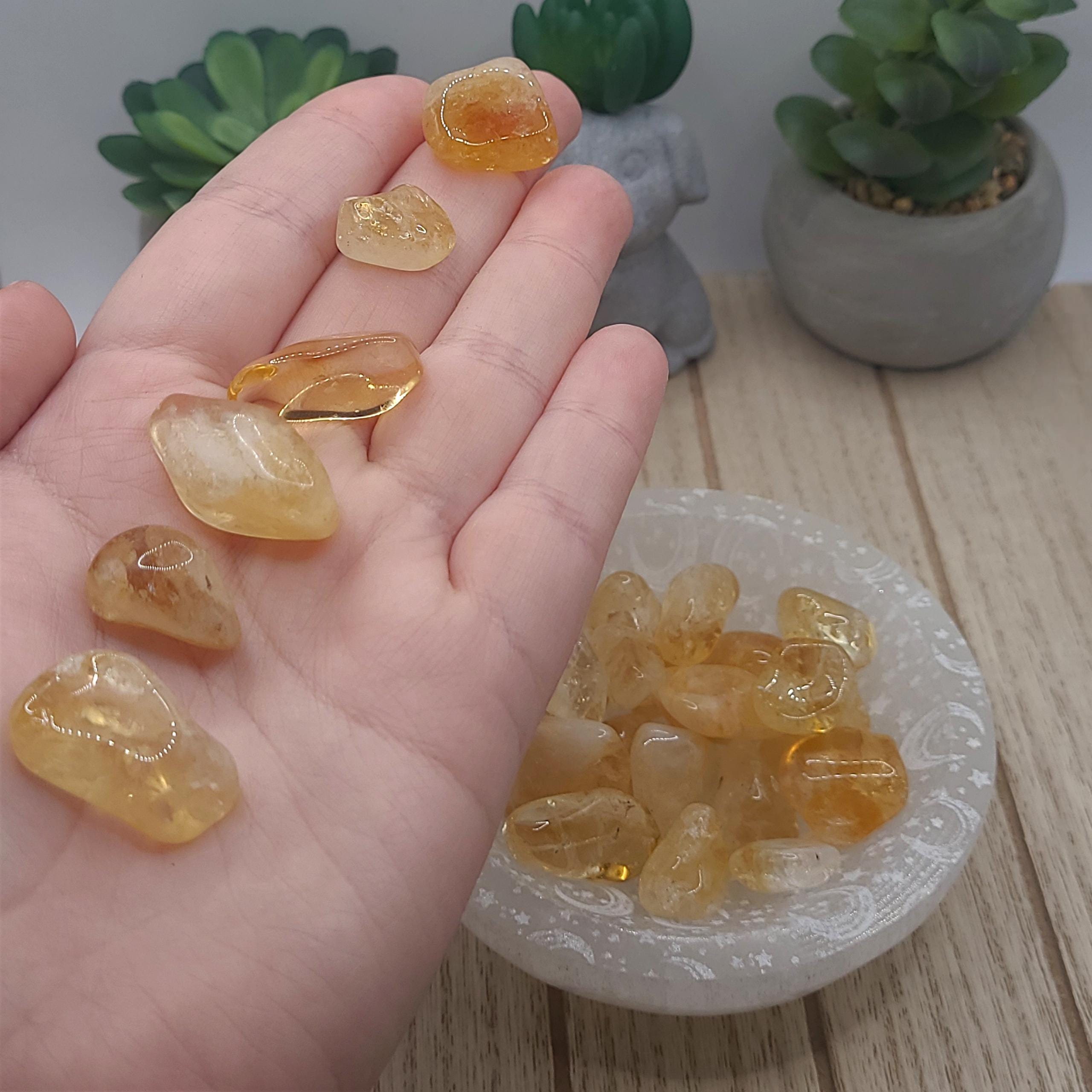 Citrine Tumbled Stones
