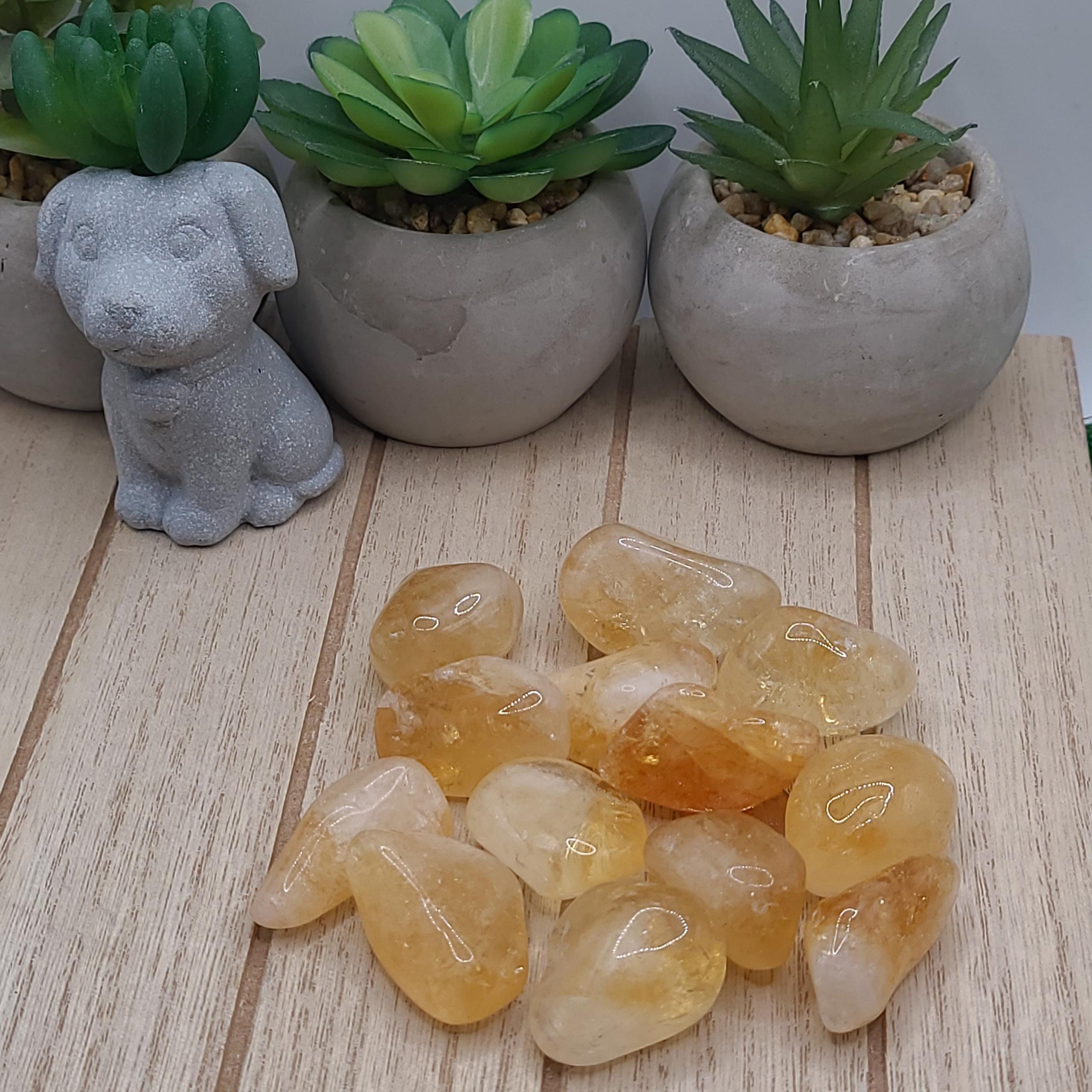 Citrine Tumbled Stones