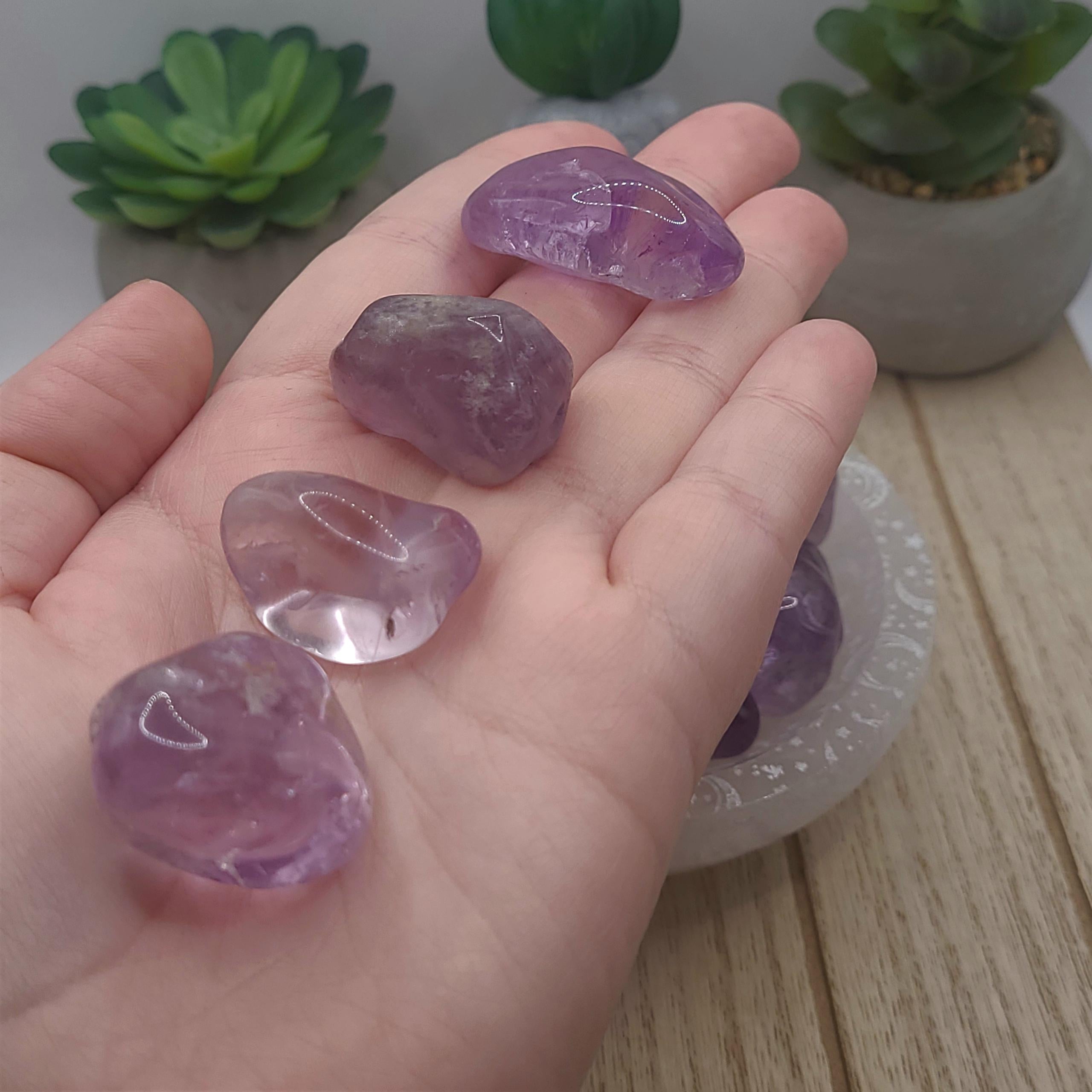 Amethyst Tumbled Stones