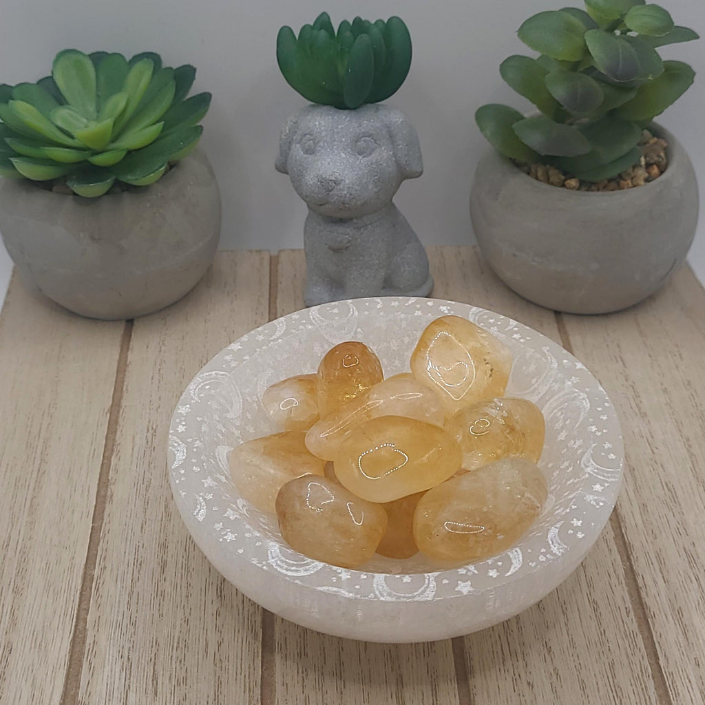 Citrine Tumbled Stones