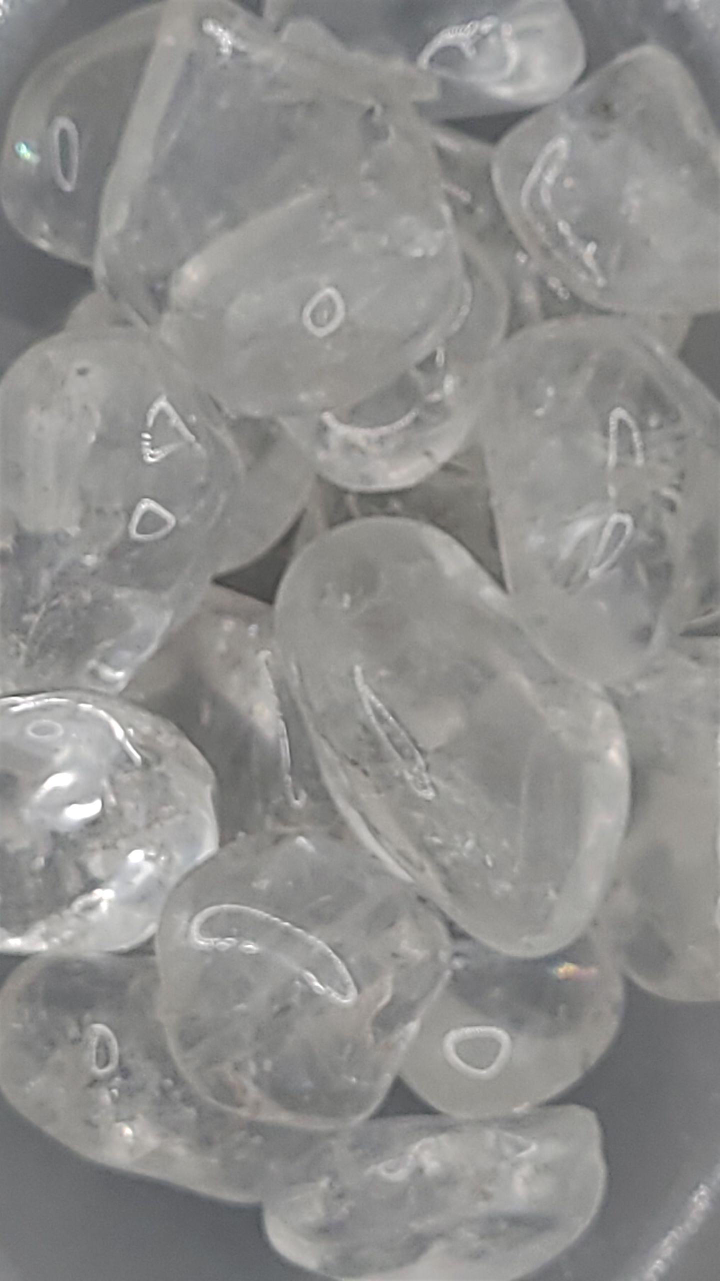 Clear Quartz Tumbled Stones | Energy Amplifying and Healing Crystal | Meditation Stone