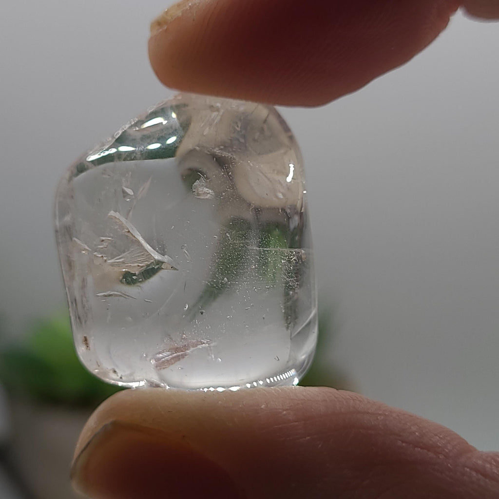 Clear Quartz Tumbled Stones | Energy Amplifying and Healing Crystal | Meditation Stone