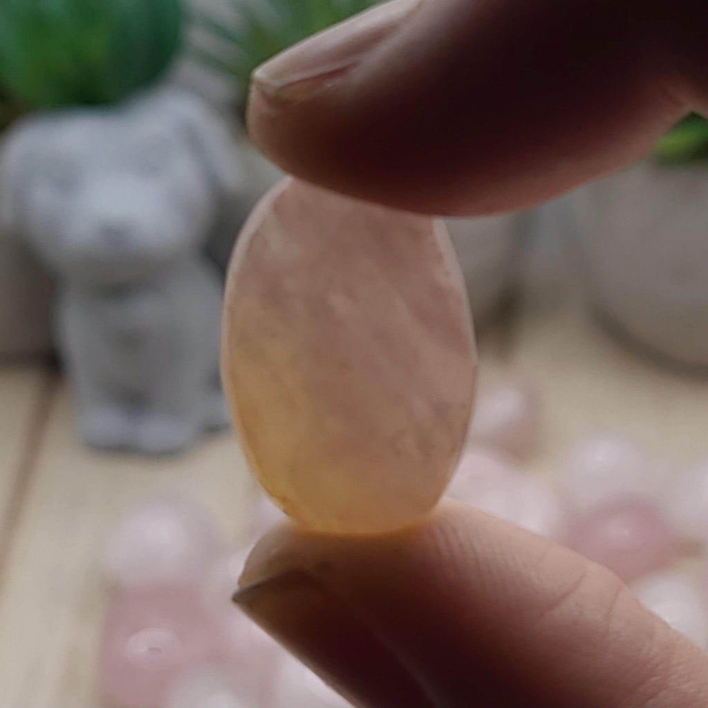 Rose Quartz Tumbled Stones | Love, Compassion, and Emotional Healing Crystal | Meditation Stone