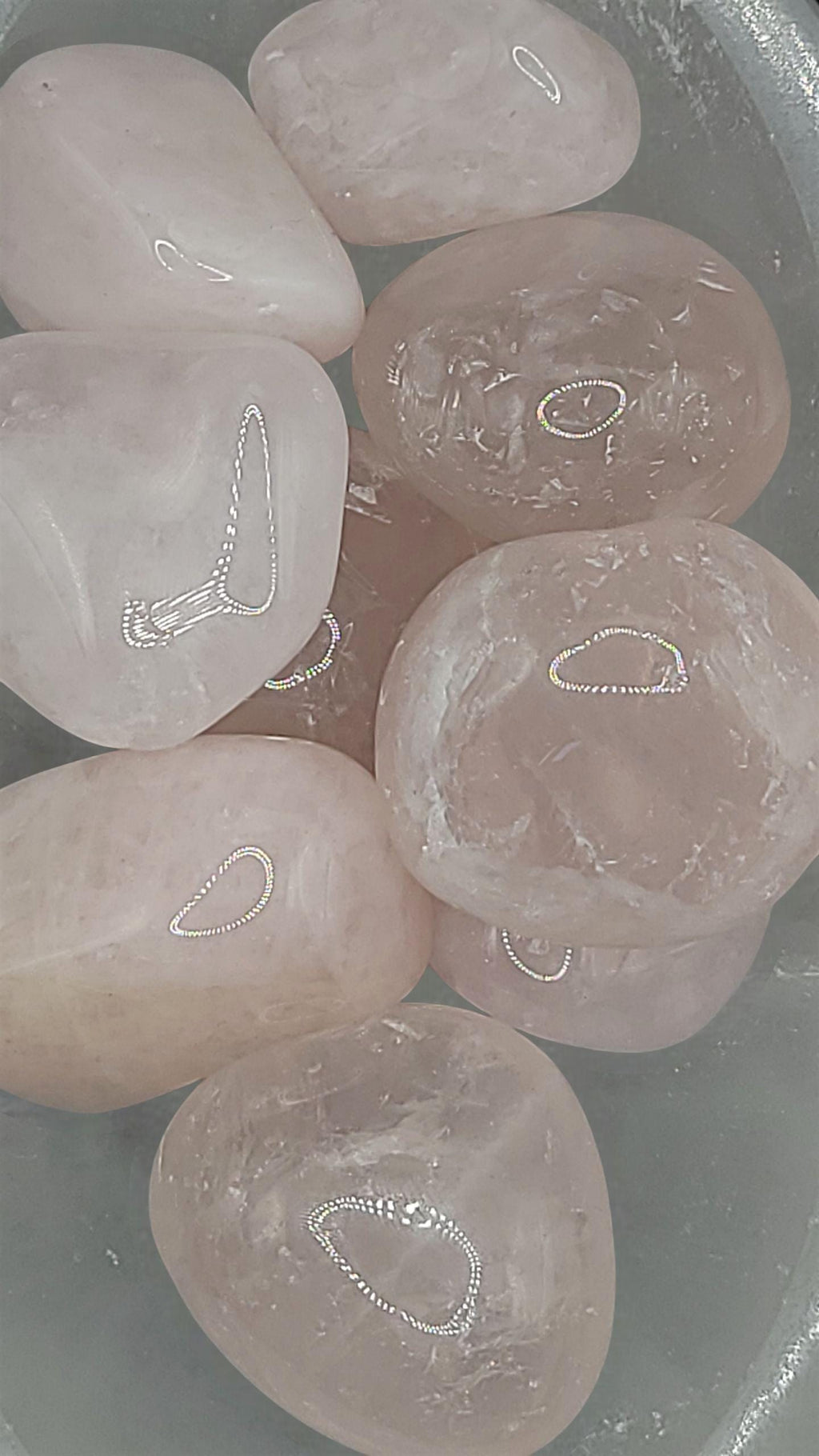 Rose Quartz Tumbled Stones | Love, Compassion, and Emotional Healing Crystal | Meditation Stone