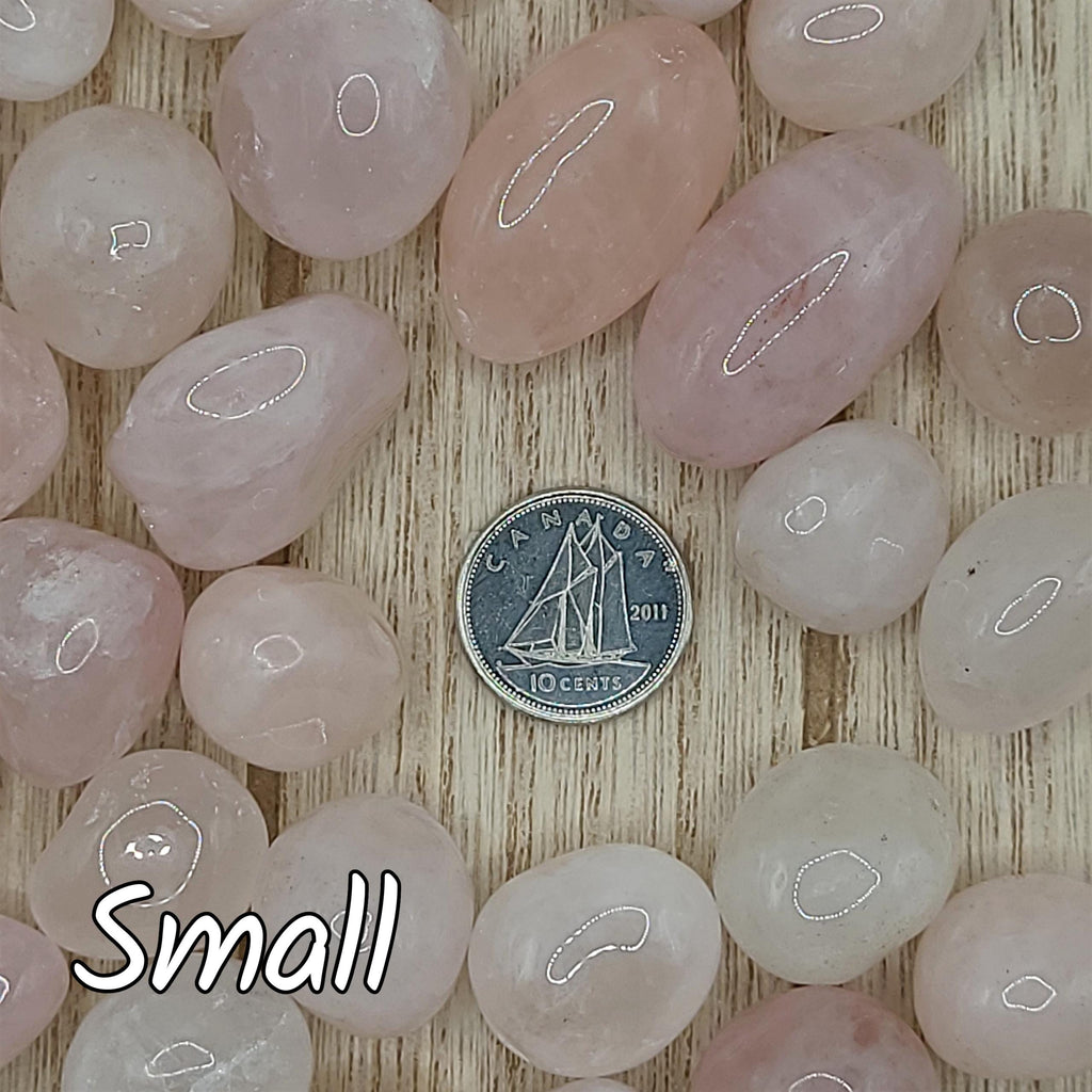 Rose Quartz Tumbled Stones | Love, Compassion, and Emotional Healing Crystal | Meditation Stone